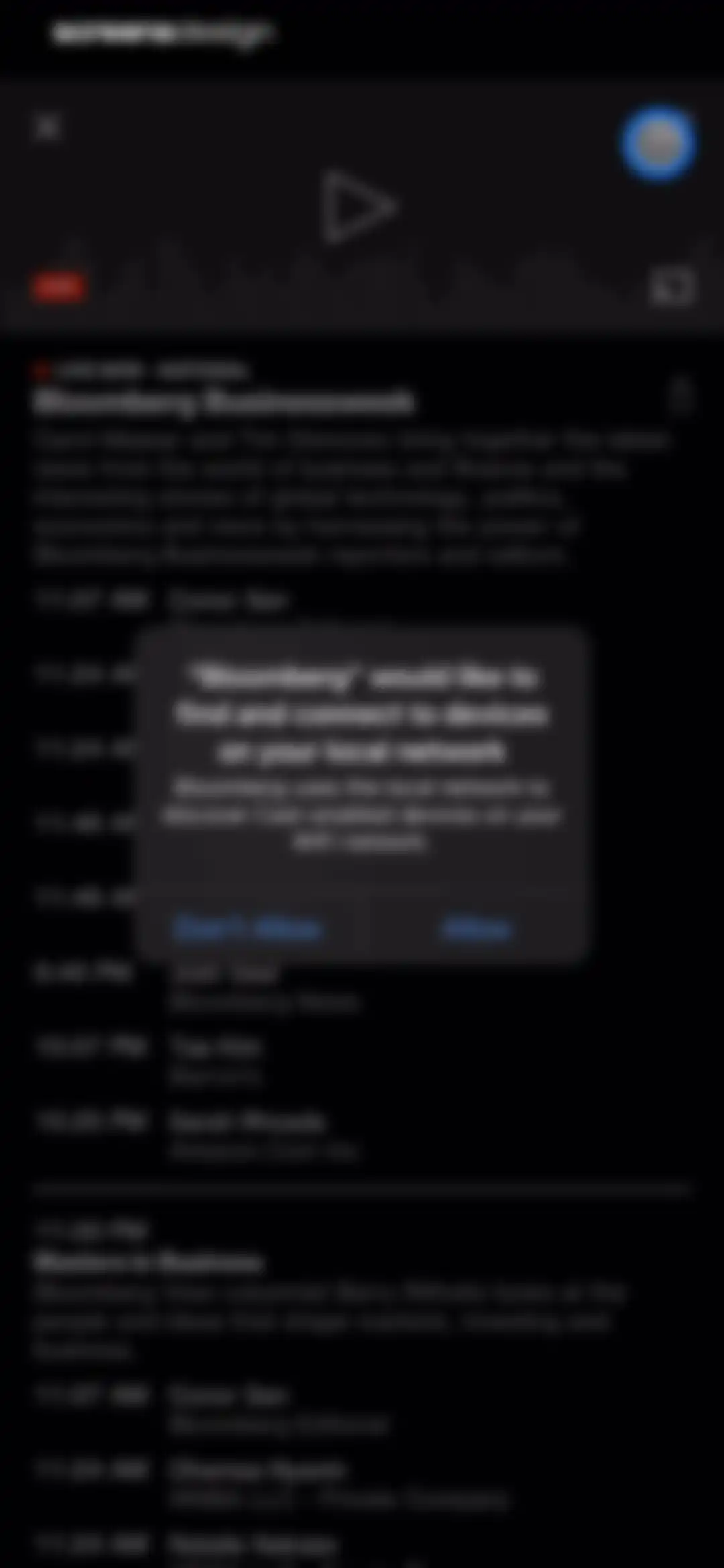 Bloomberg: Business News Daily screen 59