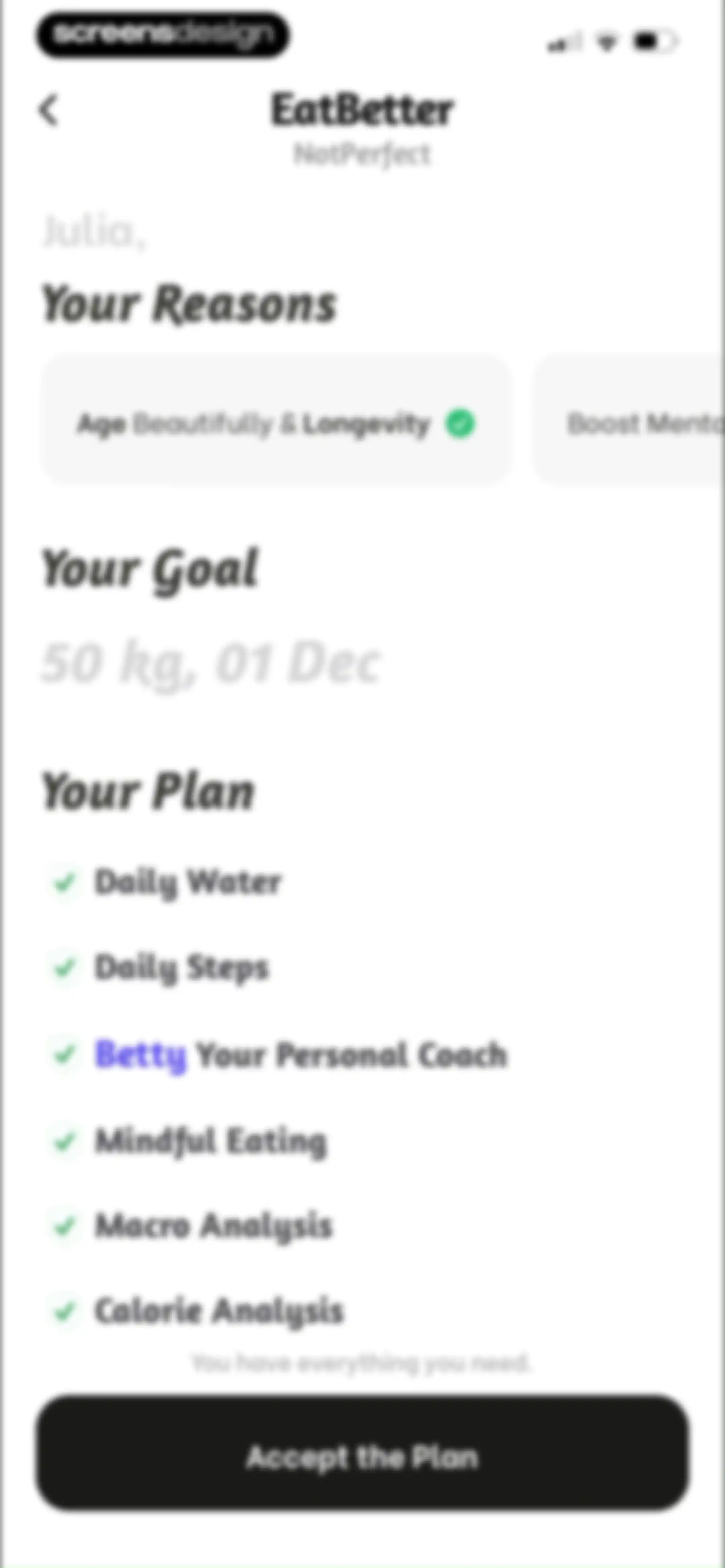 EatBetter: AI Food Journal screen 65