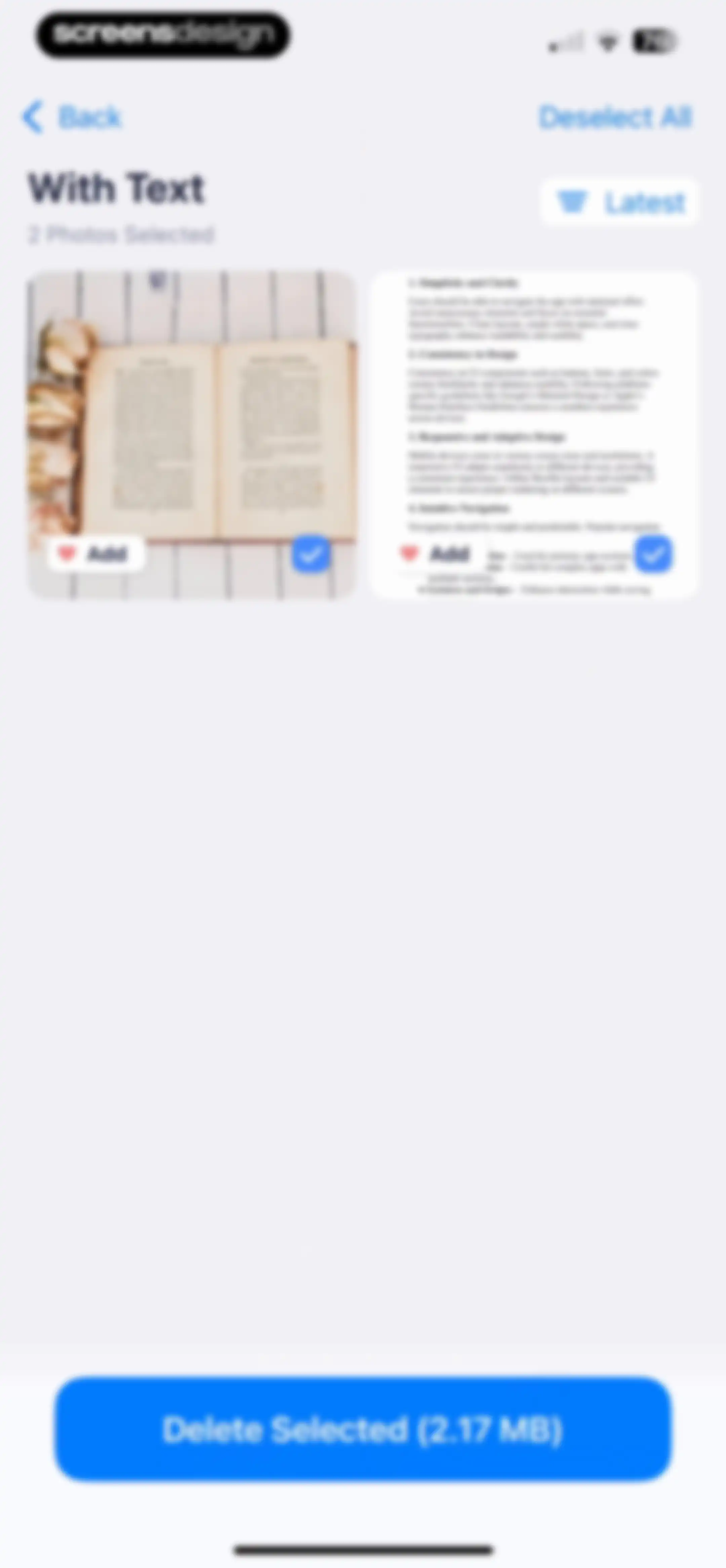 Cleaner Kit - Clean Up Storage screen 52