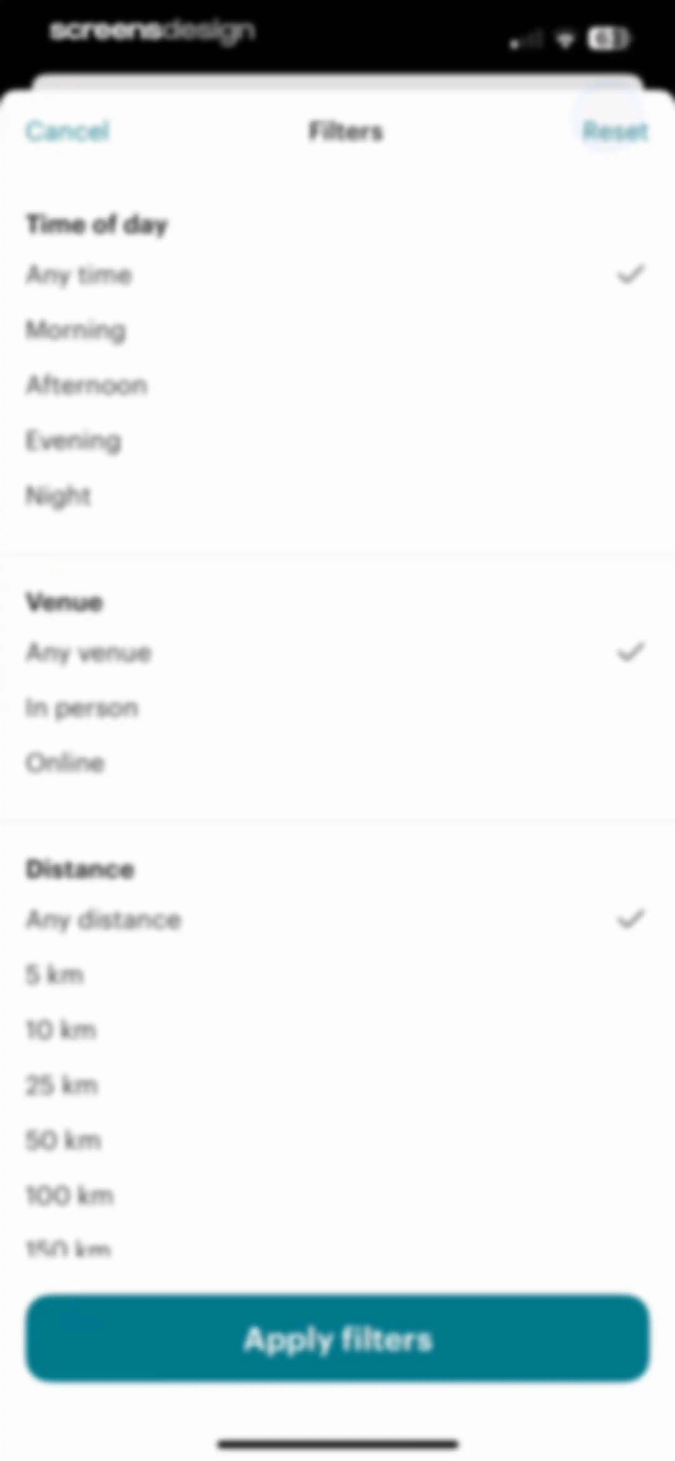 Meetup: Social Events & Groups screen 62