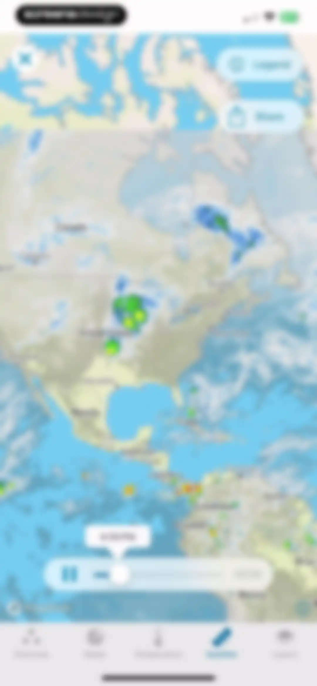 Weather Underground: Local Map screen 21