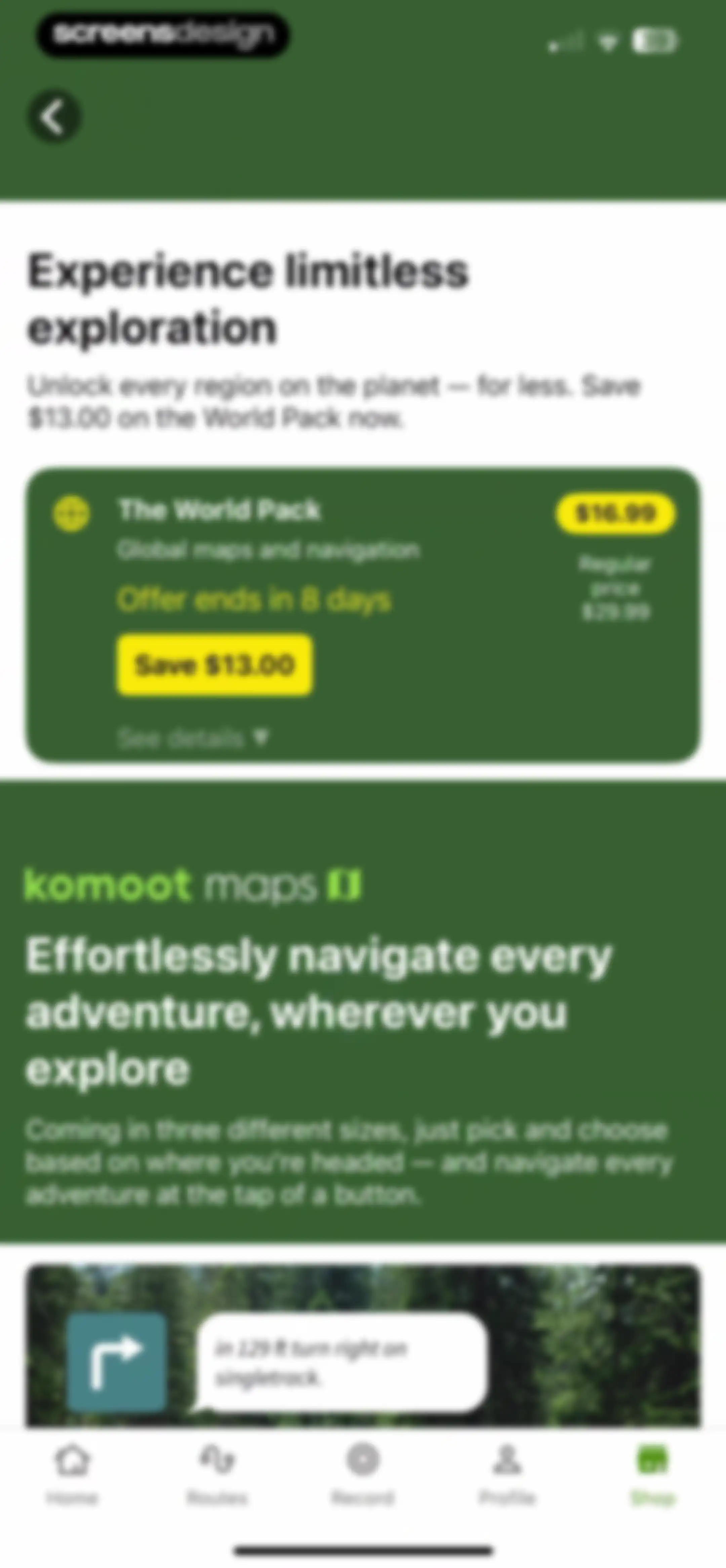 komoot - hike, bike & run screen 29