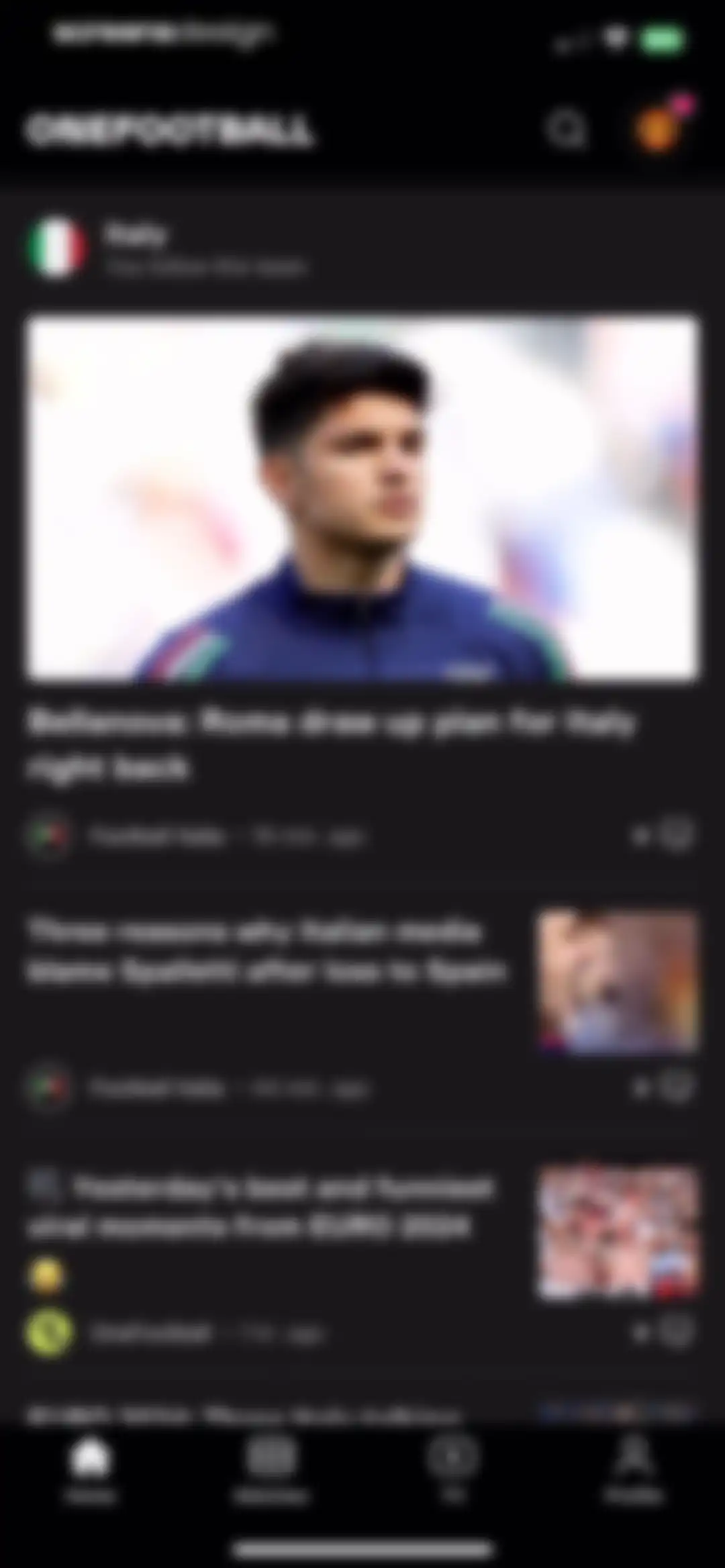 OneFootball Live Soccer scores screen 31