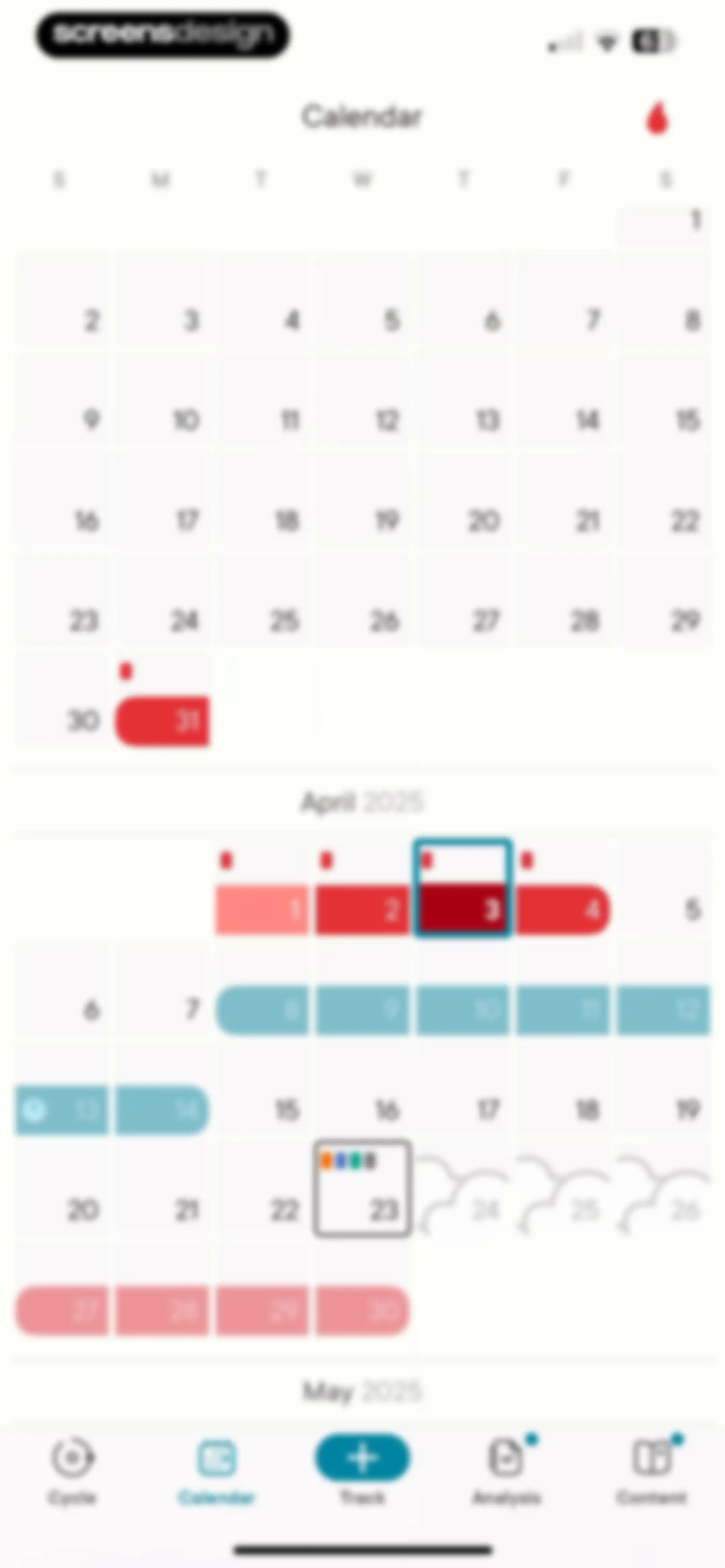 Clue Period & Cycle Tracker screen 64