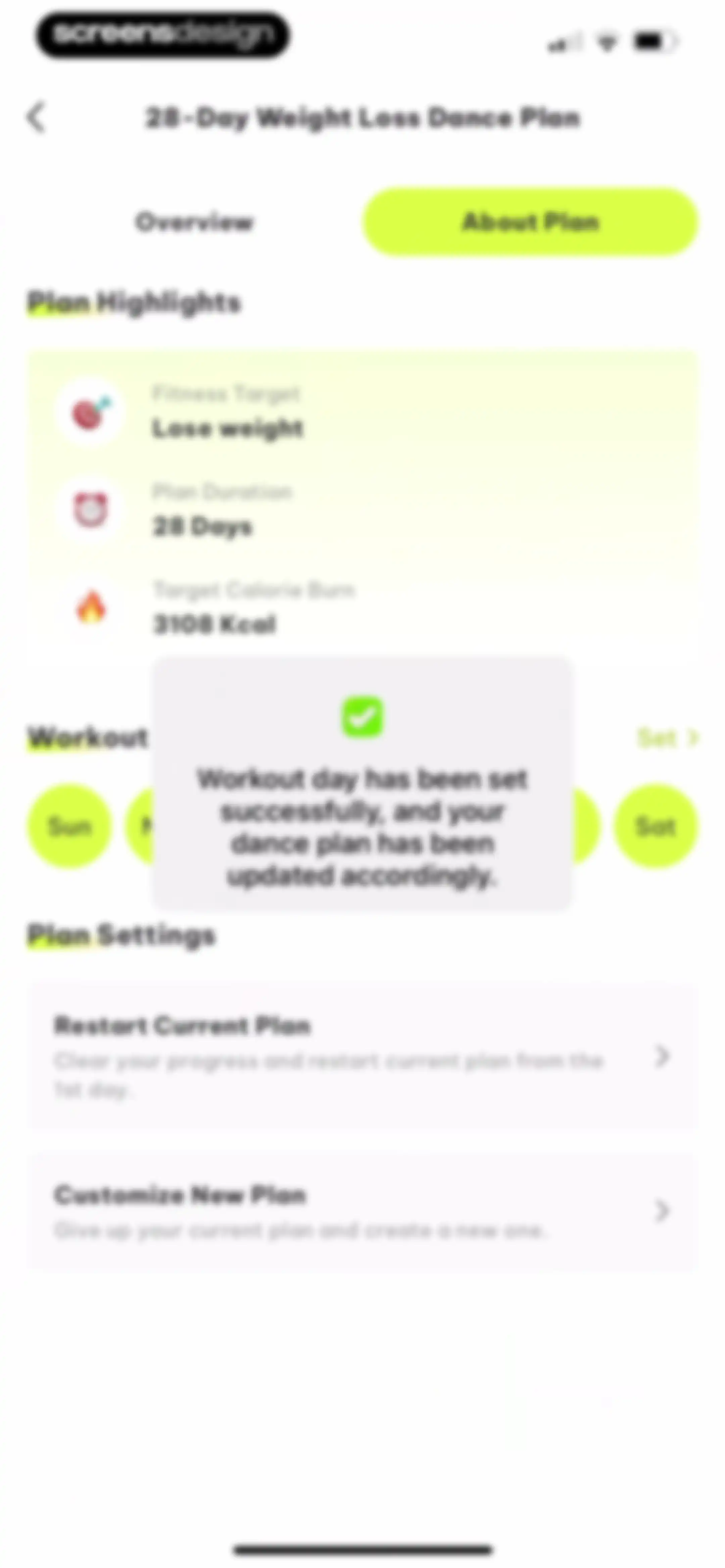 Dancefitme: Fun weight loss screen 55