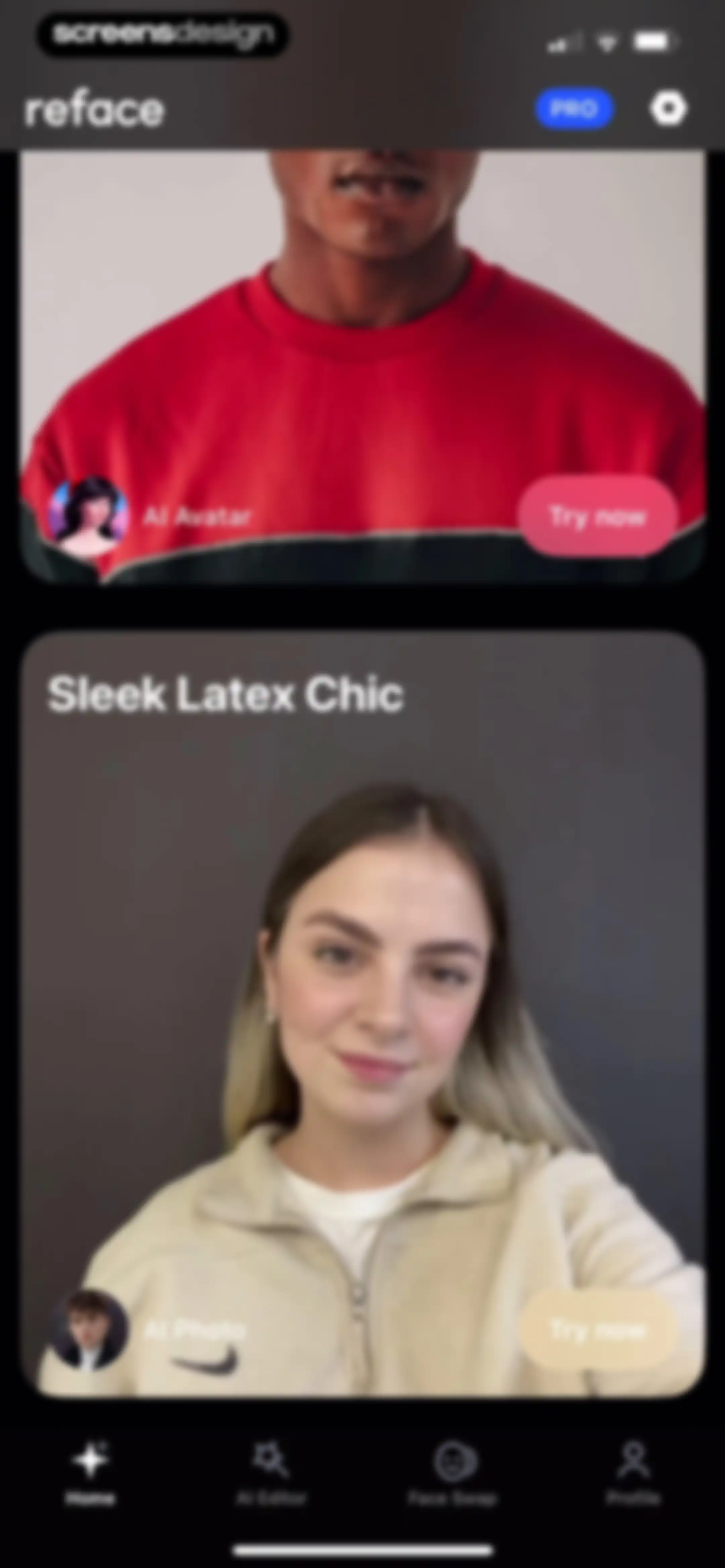 Reface: Face Edit AI Photo App screen 72