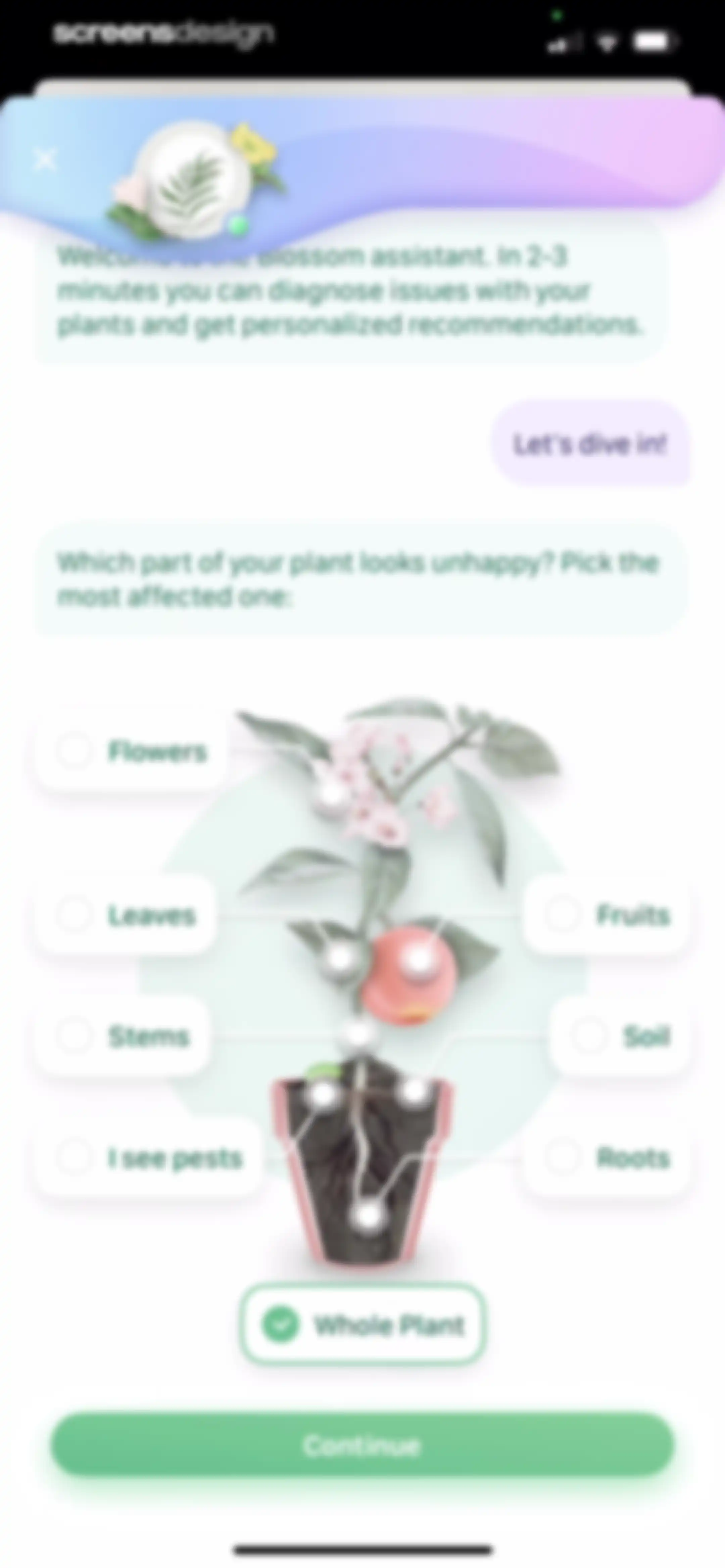 Blossom - Plant Care Guide screen 185
