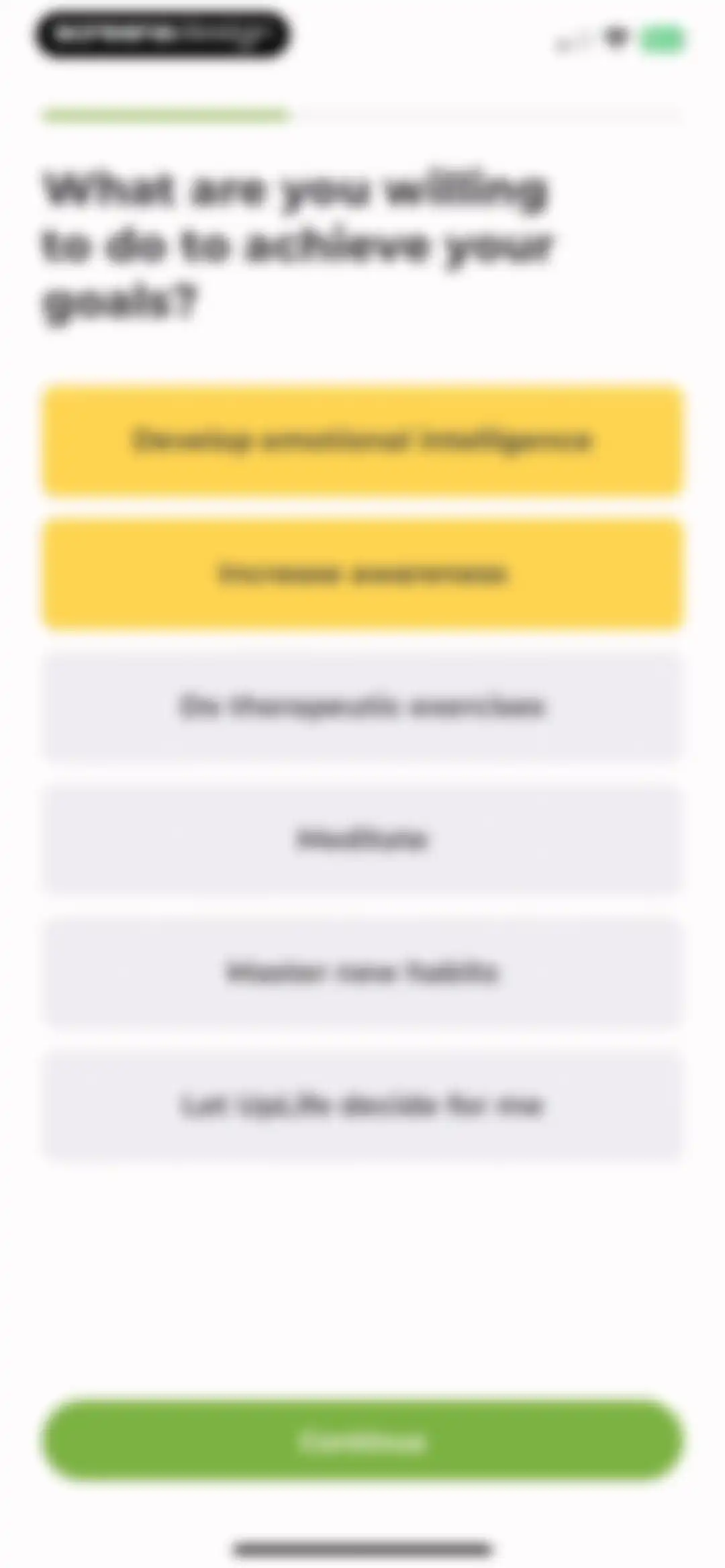UpLife: CBT Therapy, Self Care screen 8