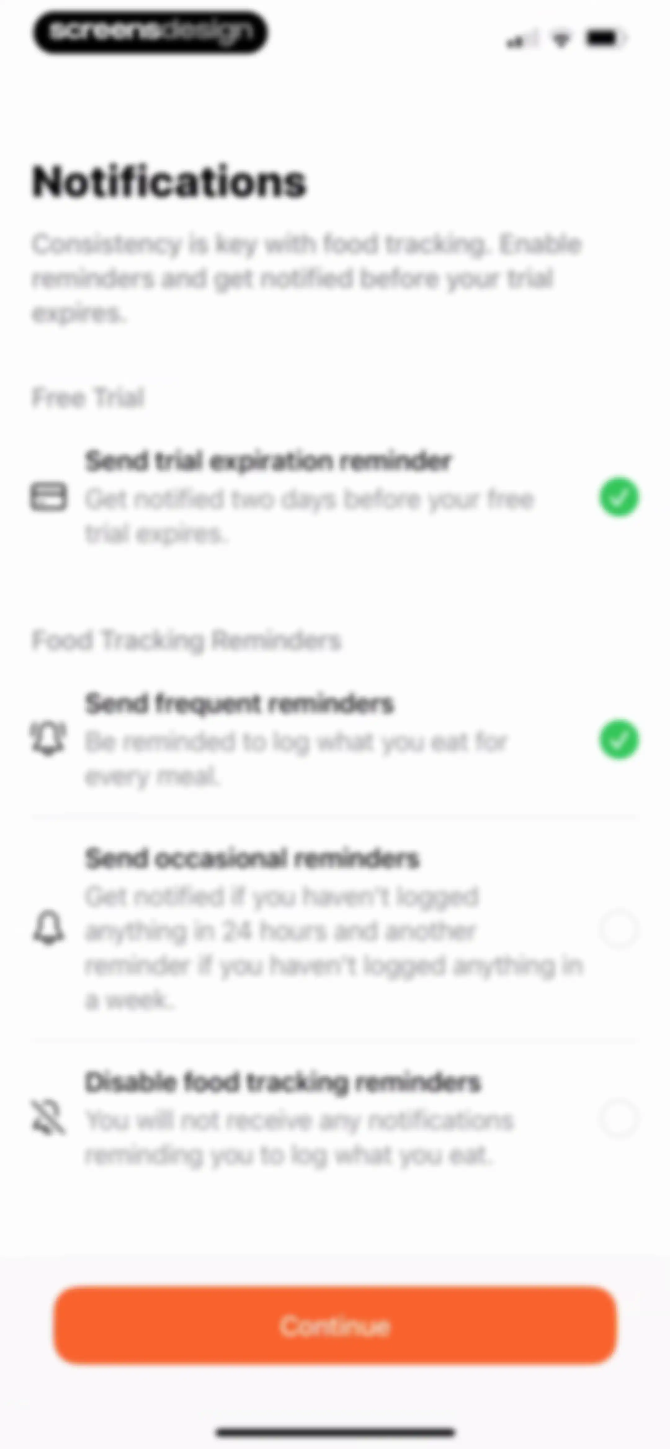 Nutrition Tracker: Foodnoms screen 29