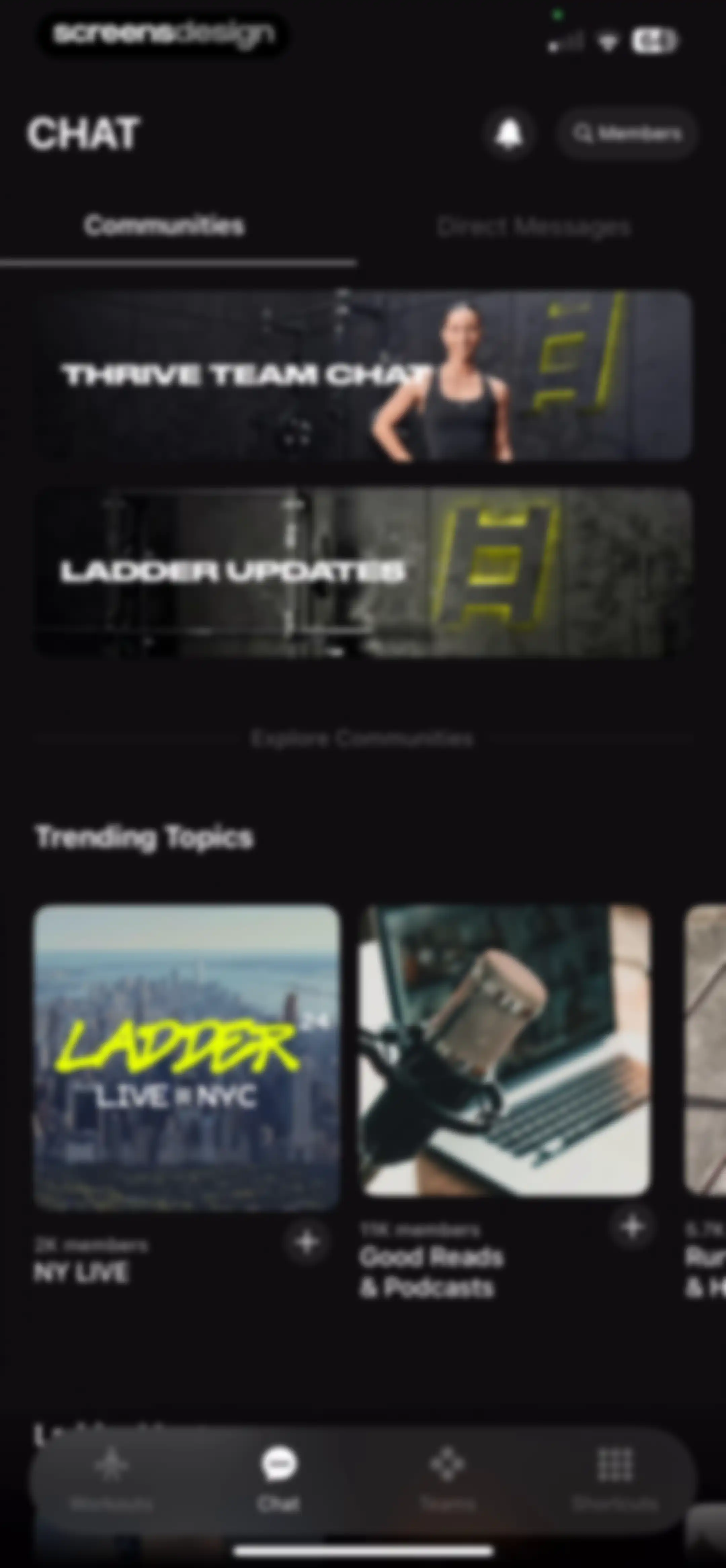 LADDER Strength Training Plans screen 79