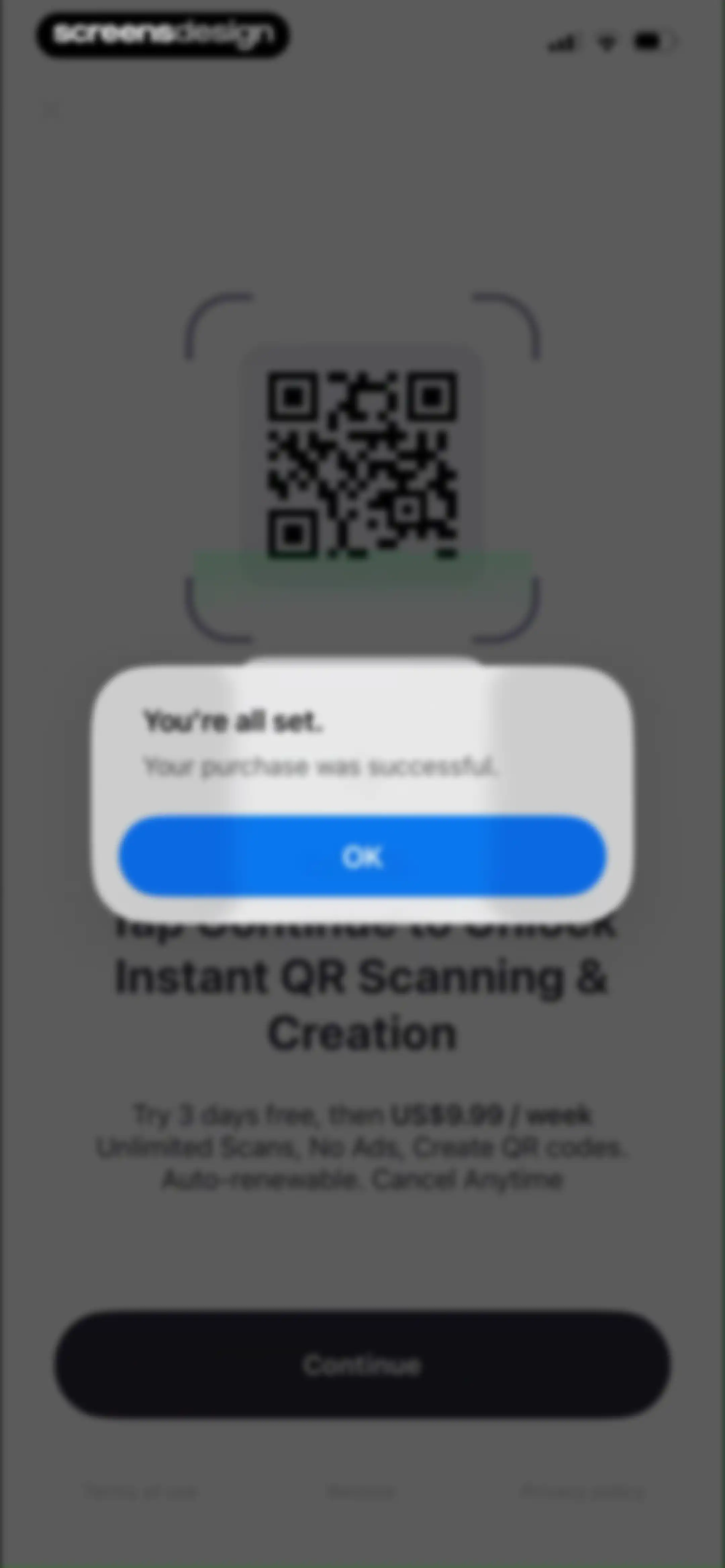 QR Code Reader＋Barcode Scanner screen 6