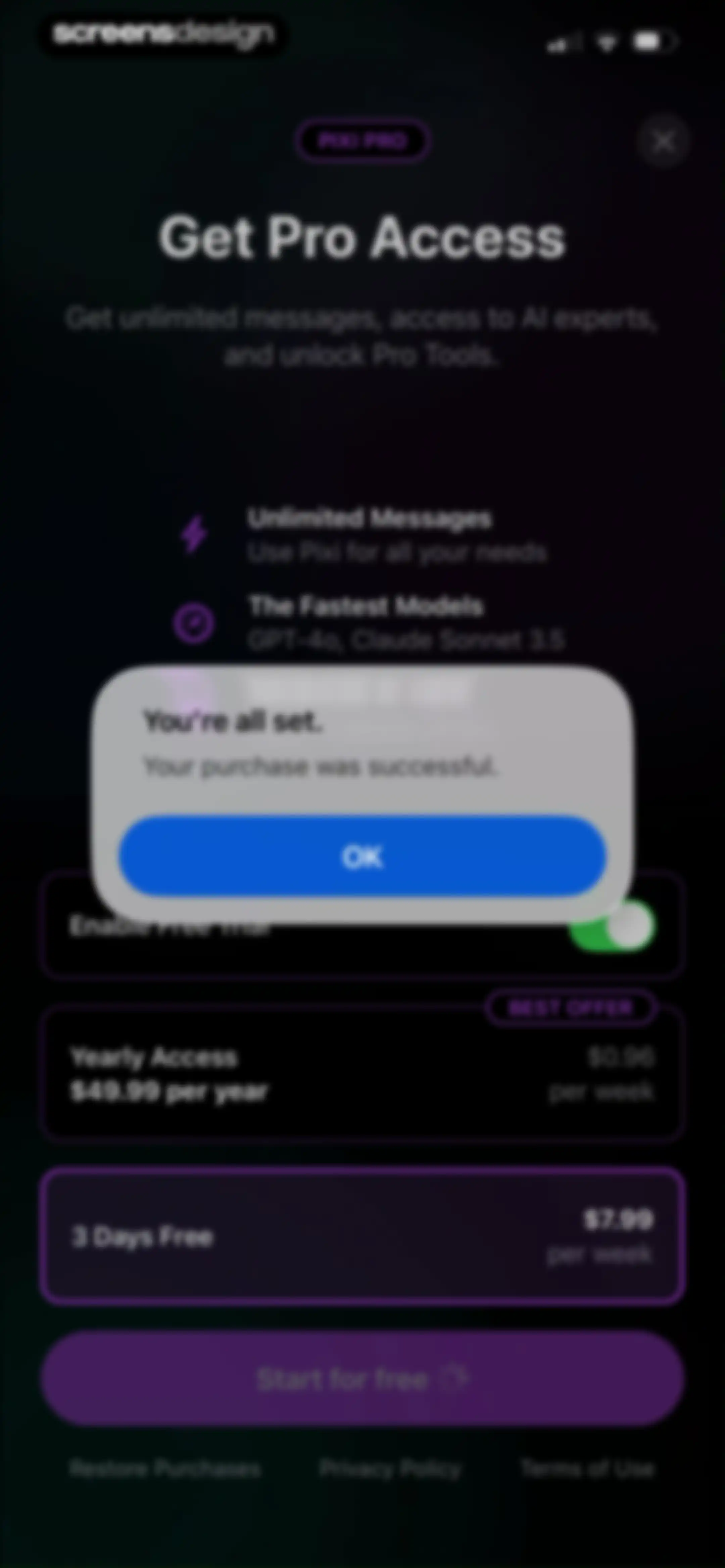 AI Chatbot: Pixi screen 17