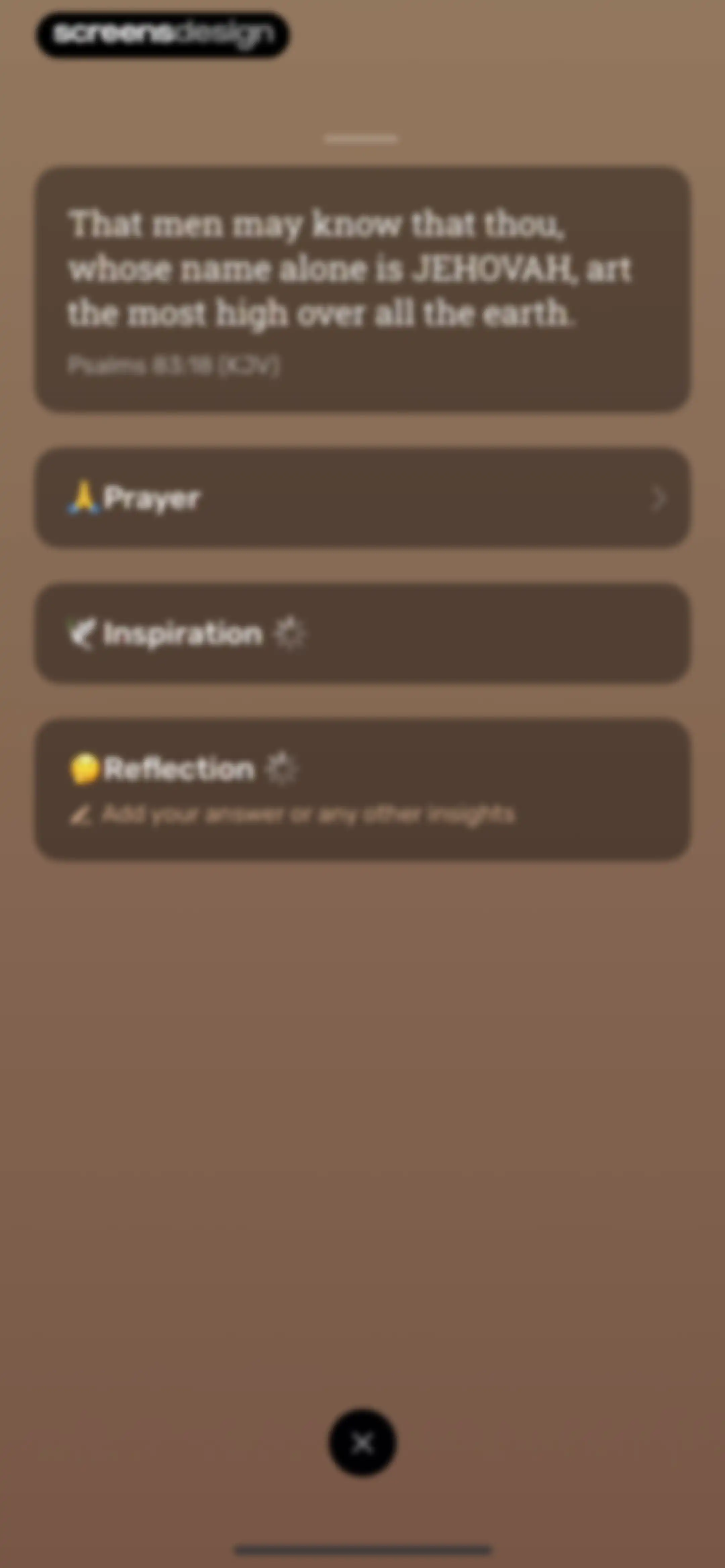 Bible Study - Manna screen 43