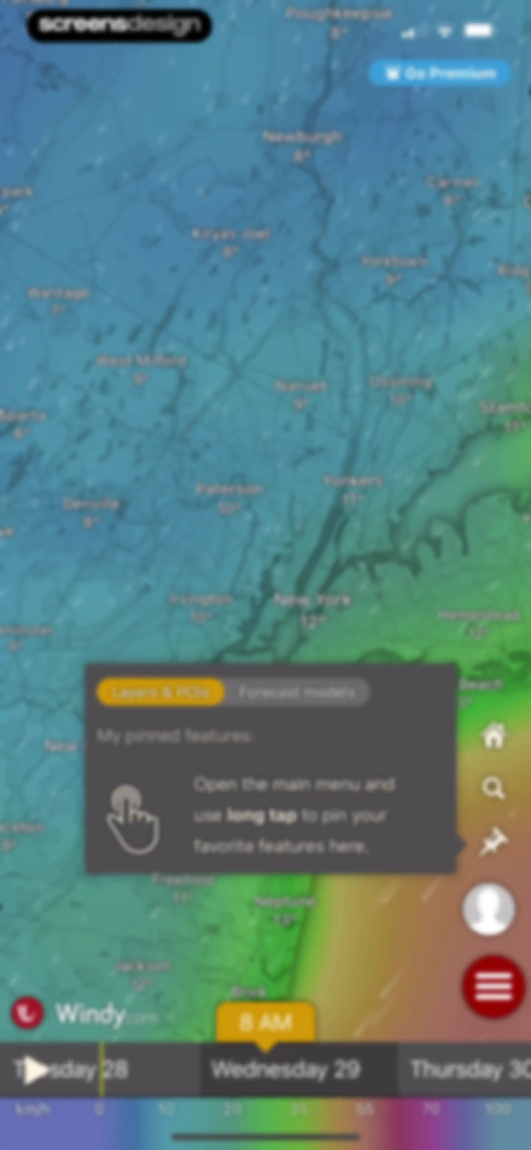 Windy.com screen 39