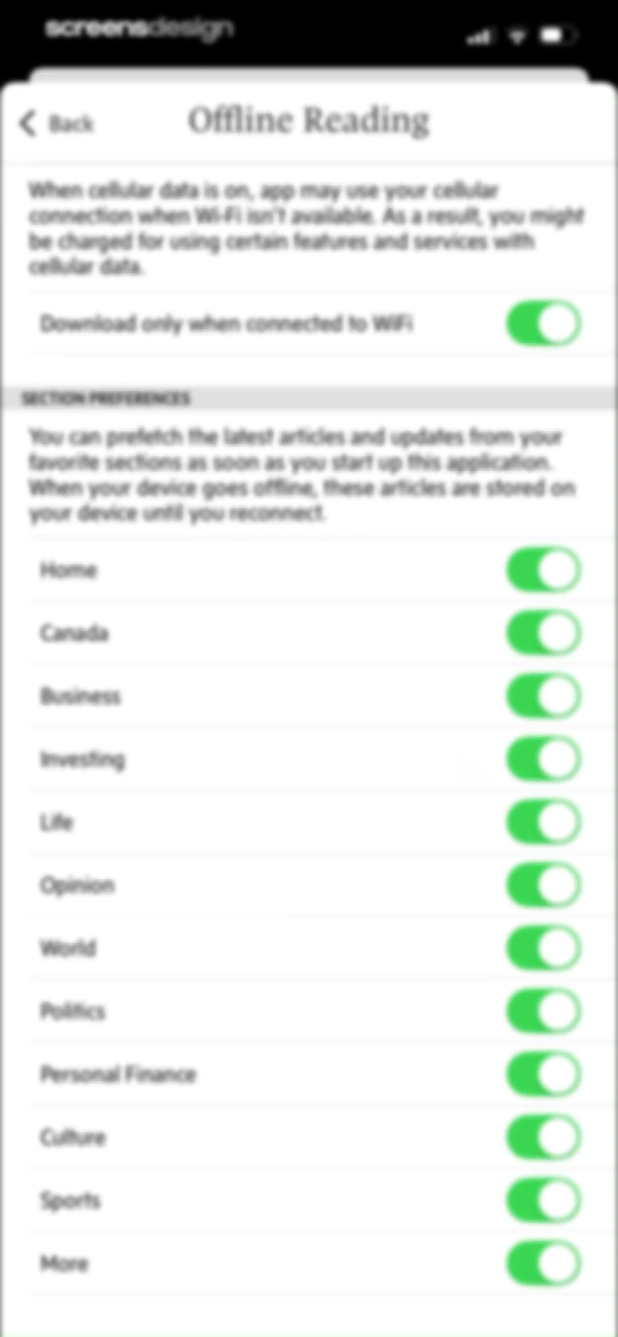 The Globe and Mail screen 115