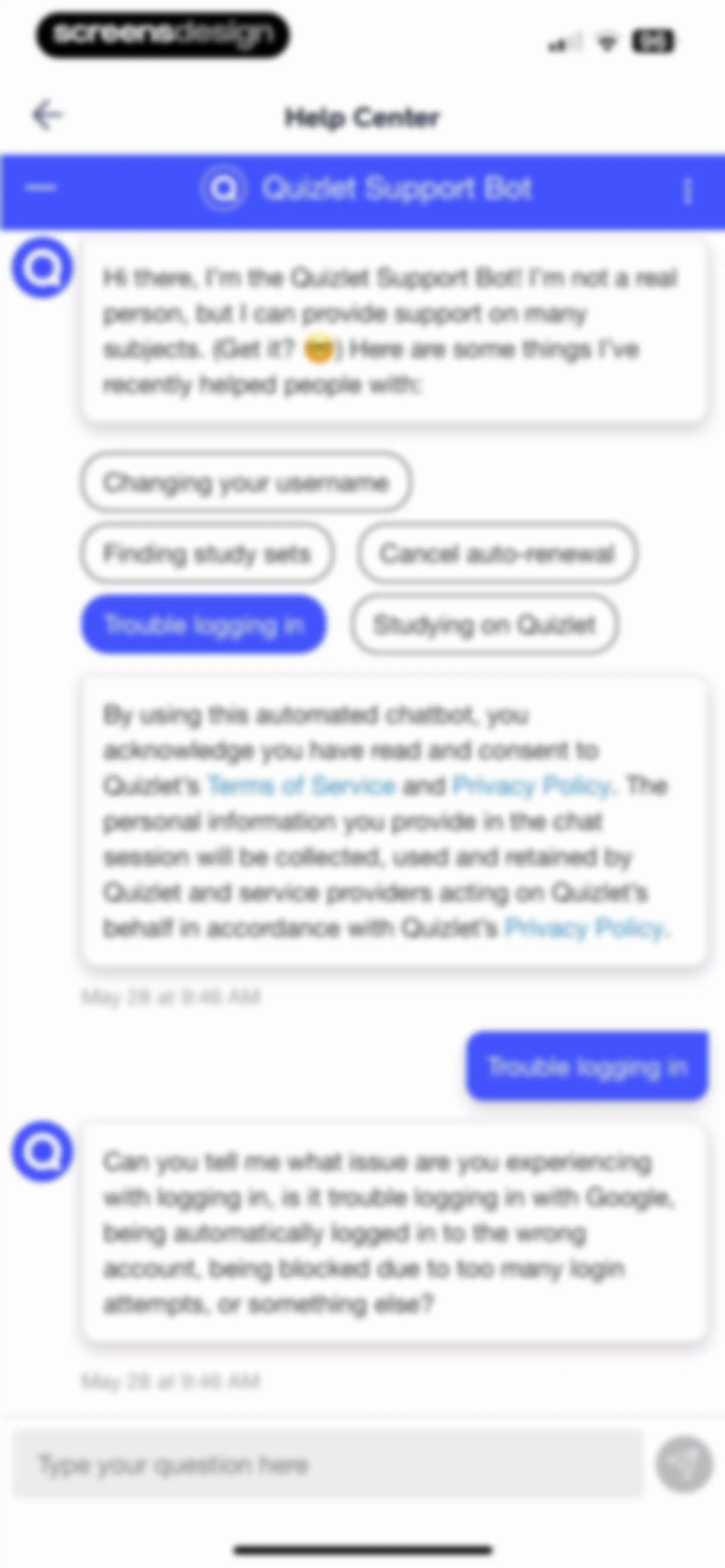 Quizlet: More than Flashcards screen 101