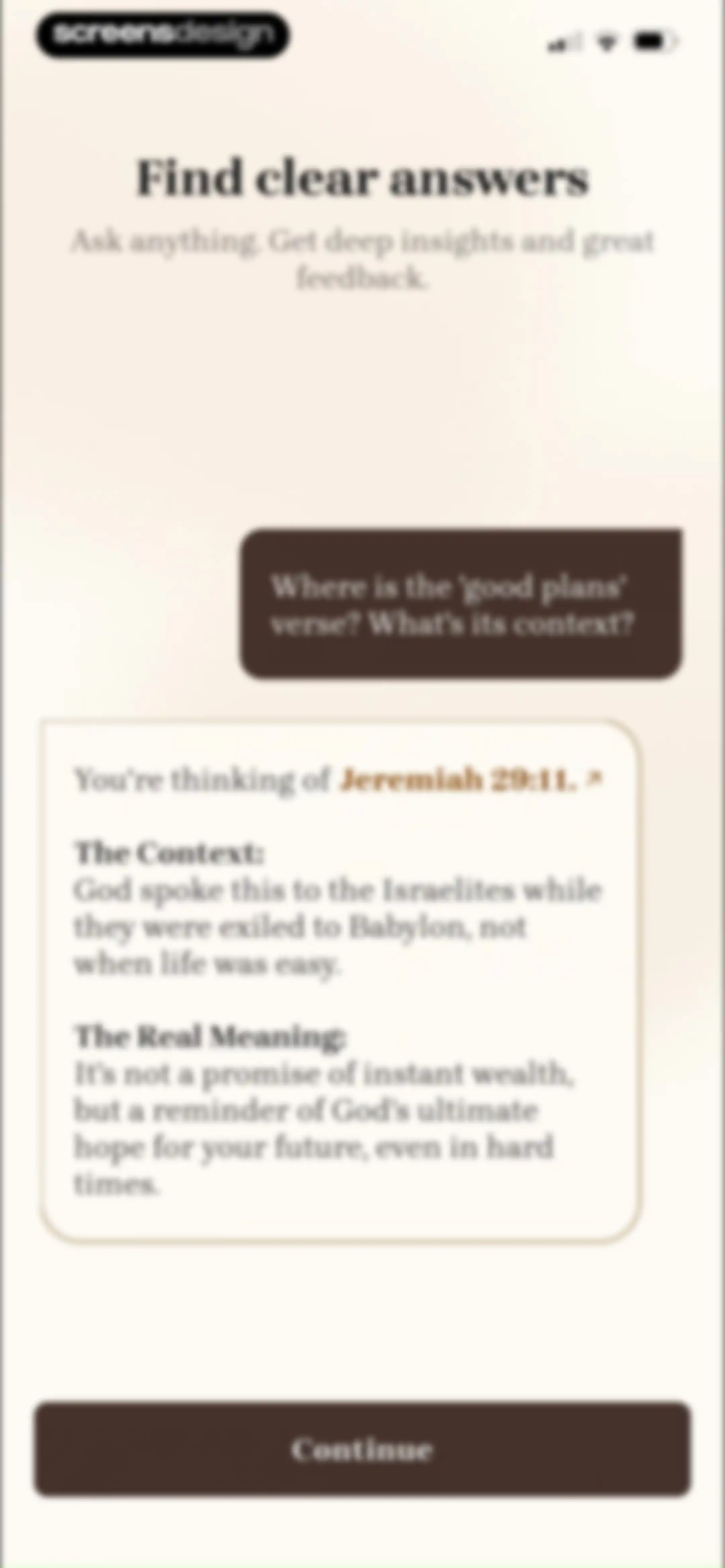 Bible Note: Sermon Notes screen 11