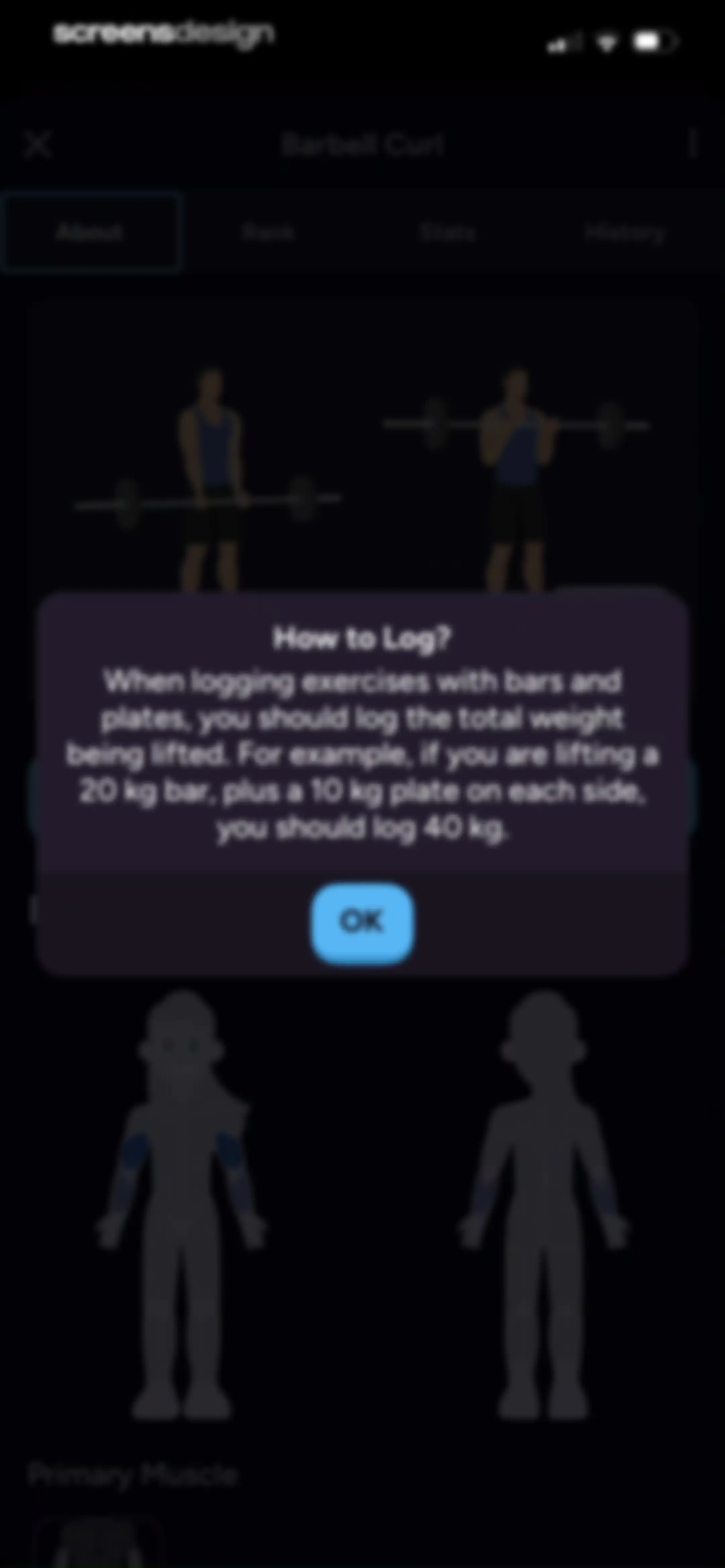 Liftoff - Ranked Gym Workouts screen 95