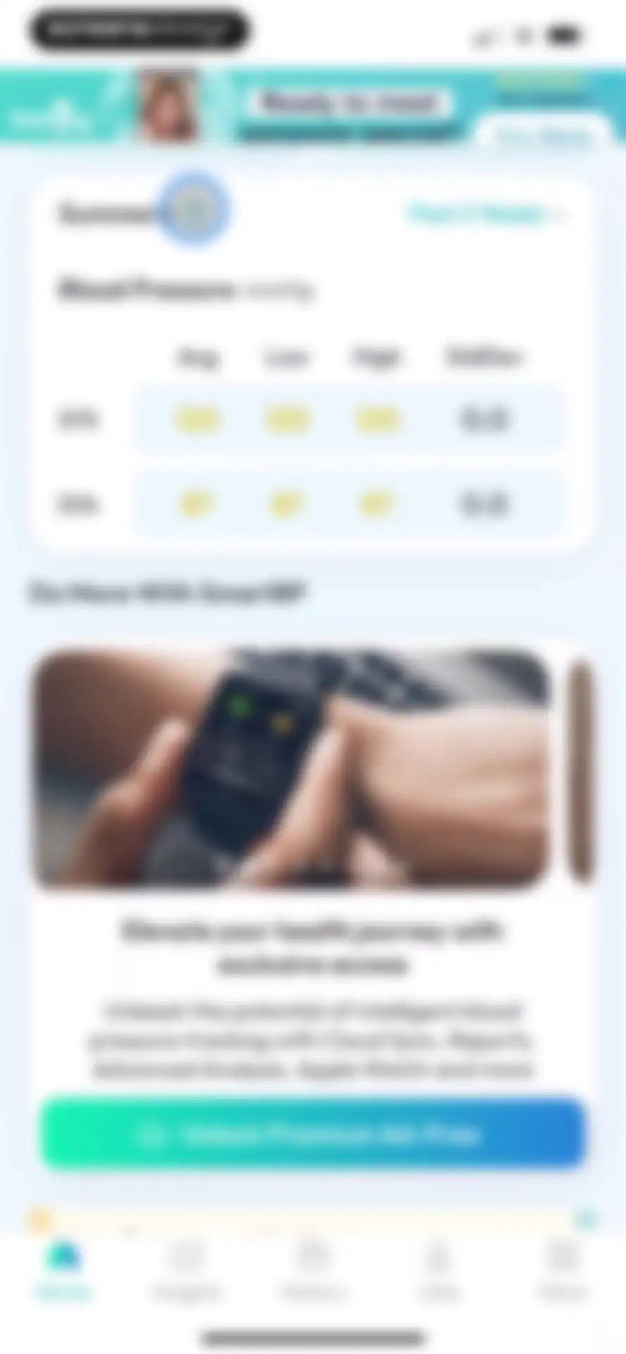 Blood Pressure Tracker SmartBP screen 64