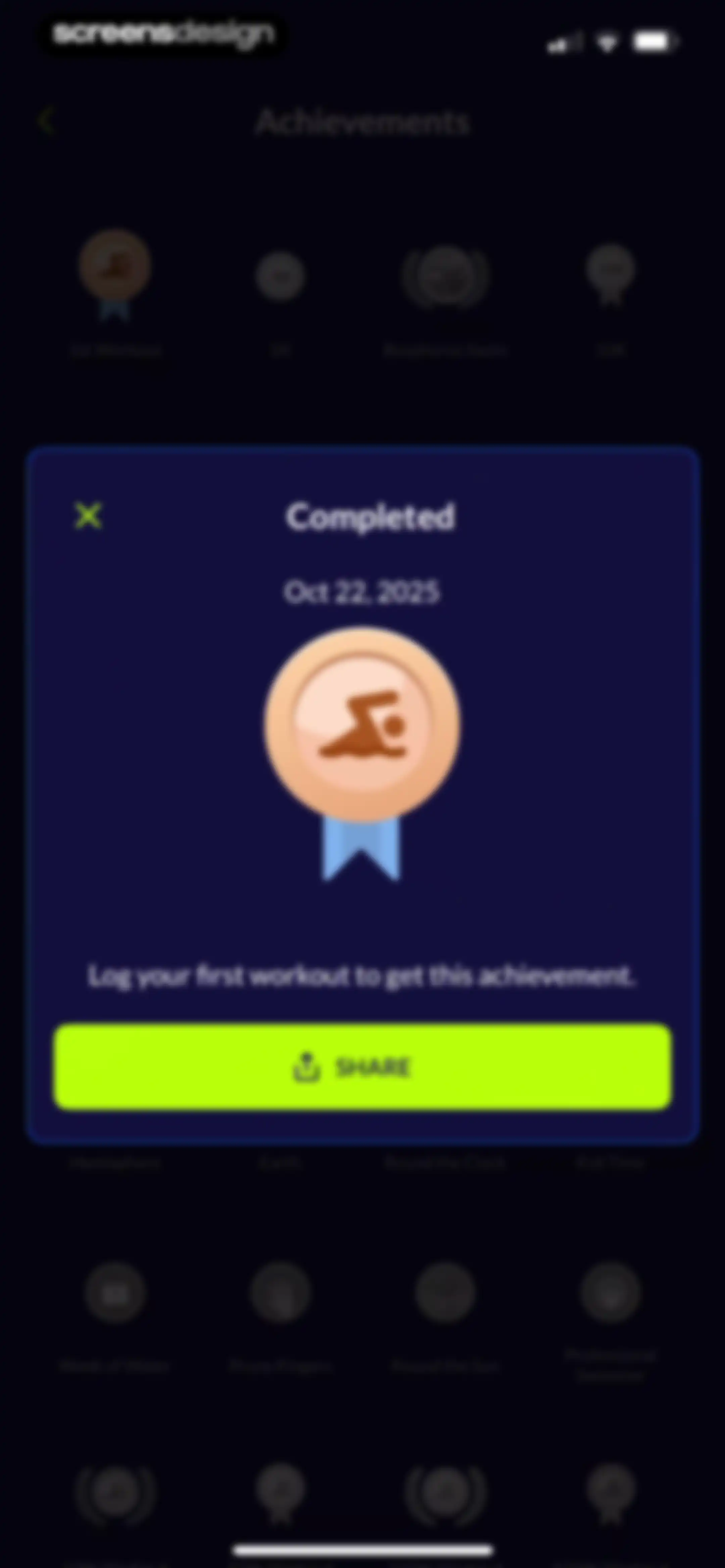 MySwimPro: #1 Swim Workout App screen 172