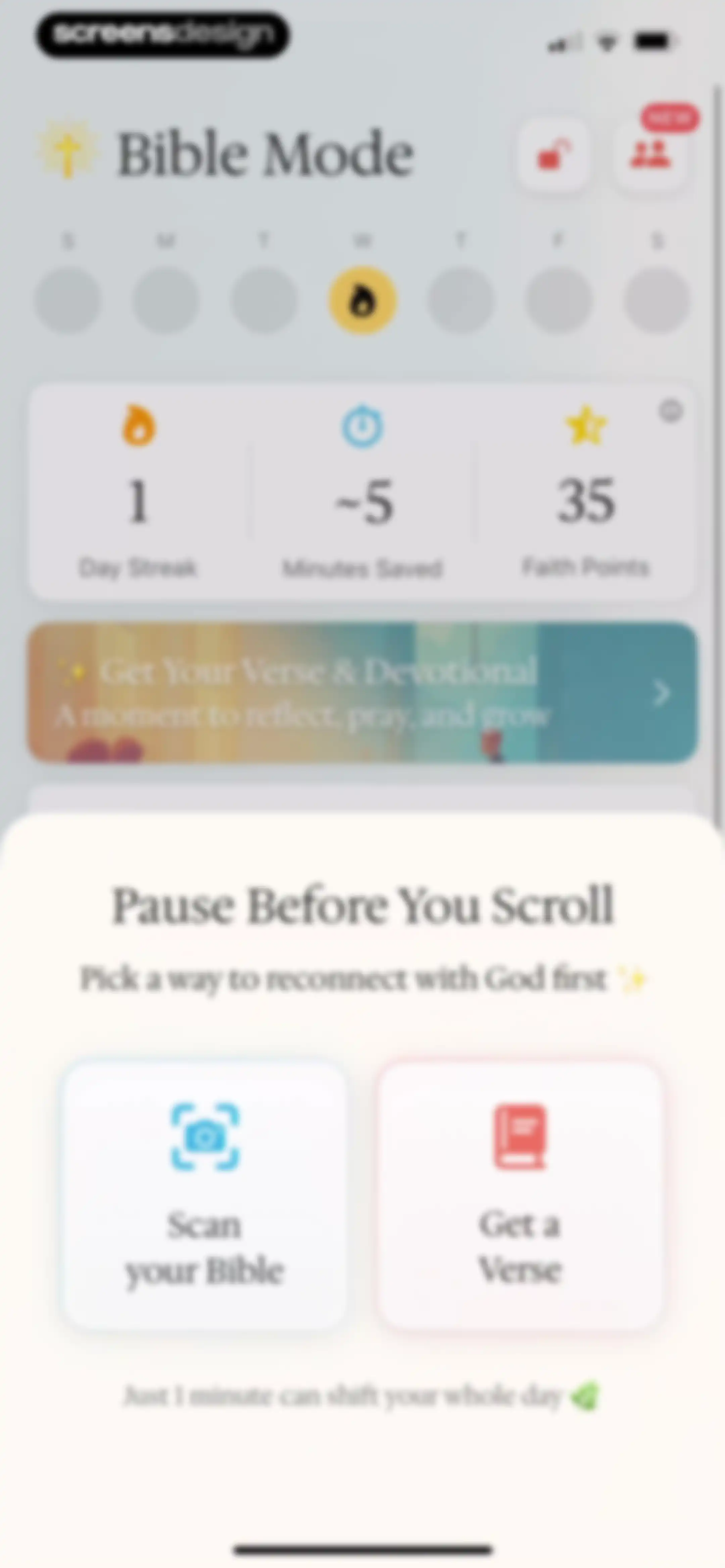Bible Mode: Reduce Screen Time screen 56
