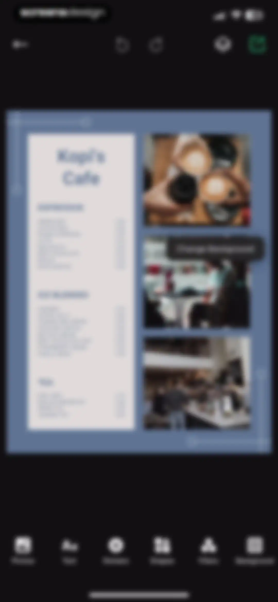 Menu Maker: Design Creator screen 9