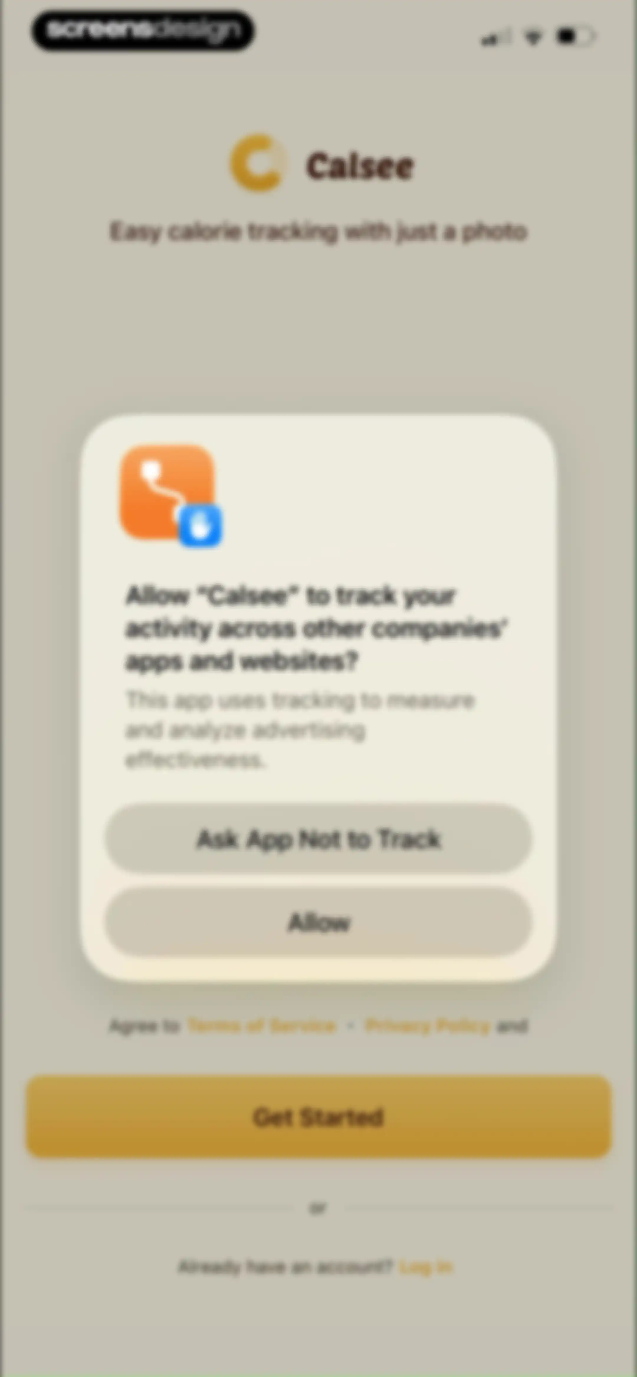 Calsee - AI Calorie Counter screen 2