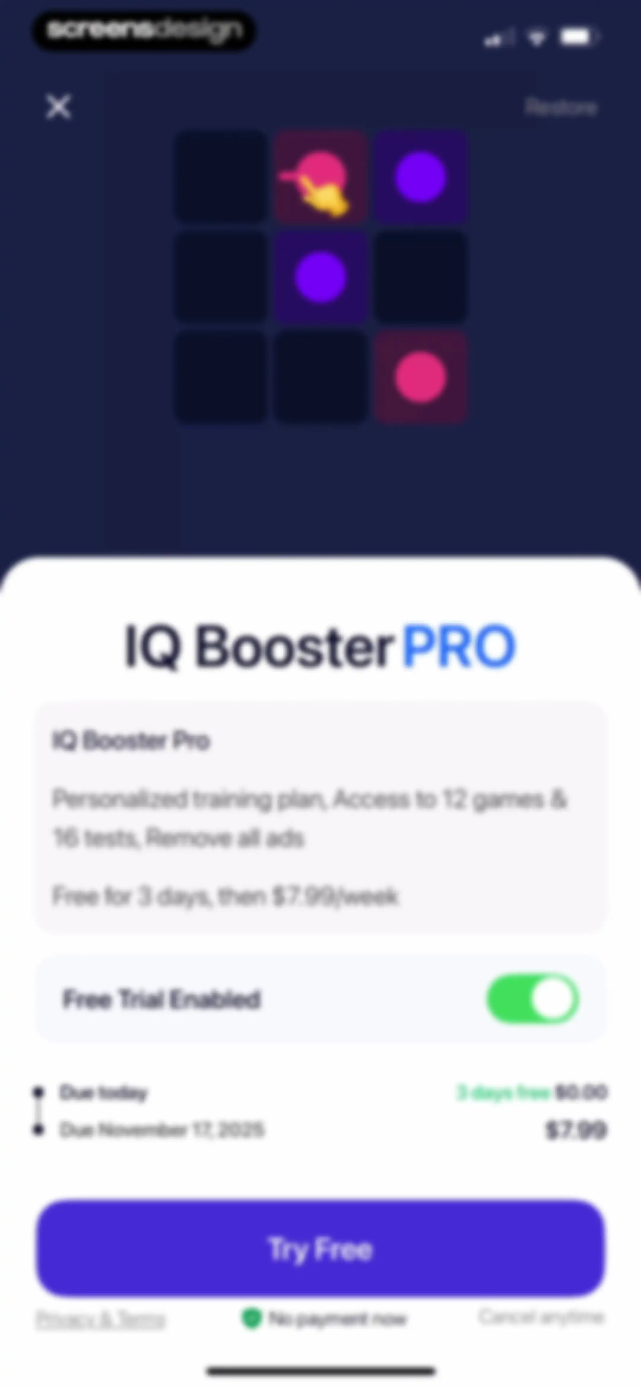 IQ Booster: Brain Games & Test screen 14