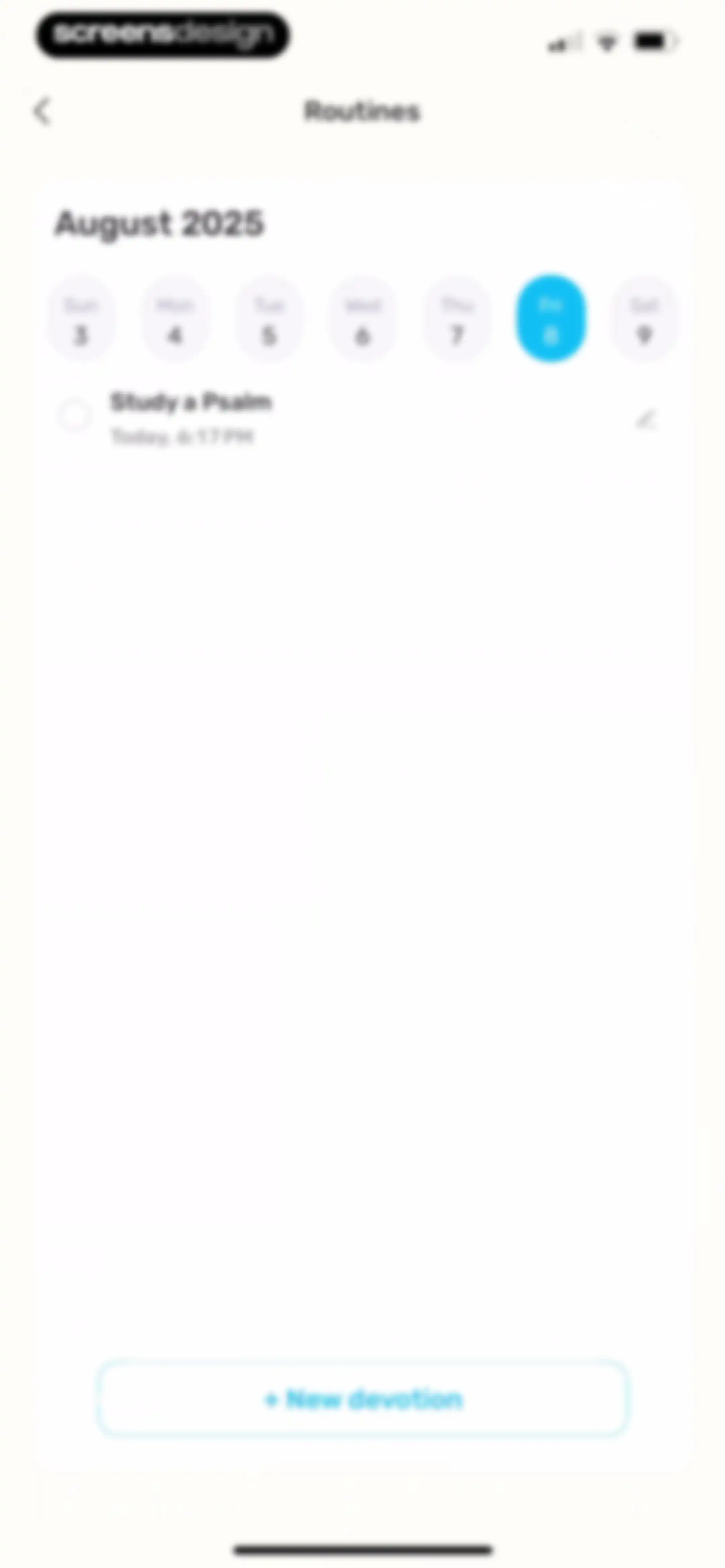 Bible Study - Manna screen 153