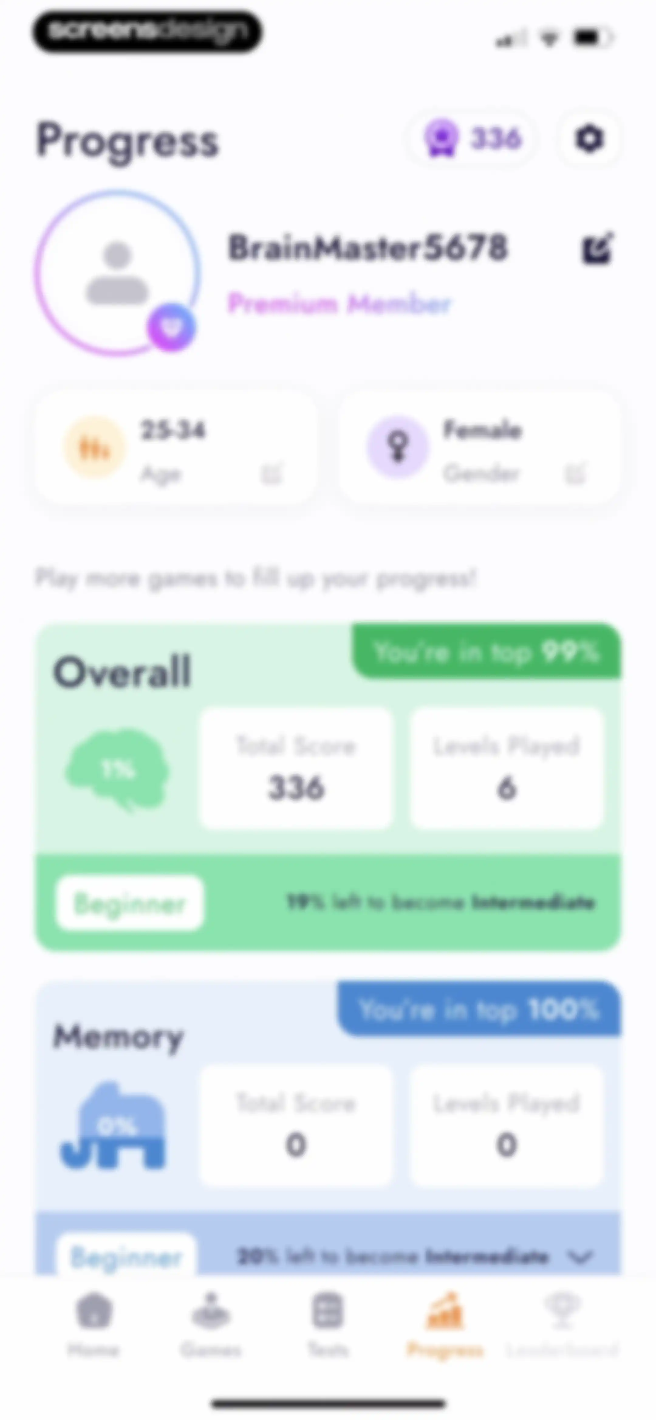IQ Masters: Brain Games, Tests screen 99