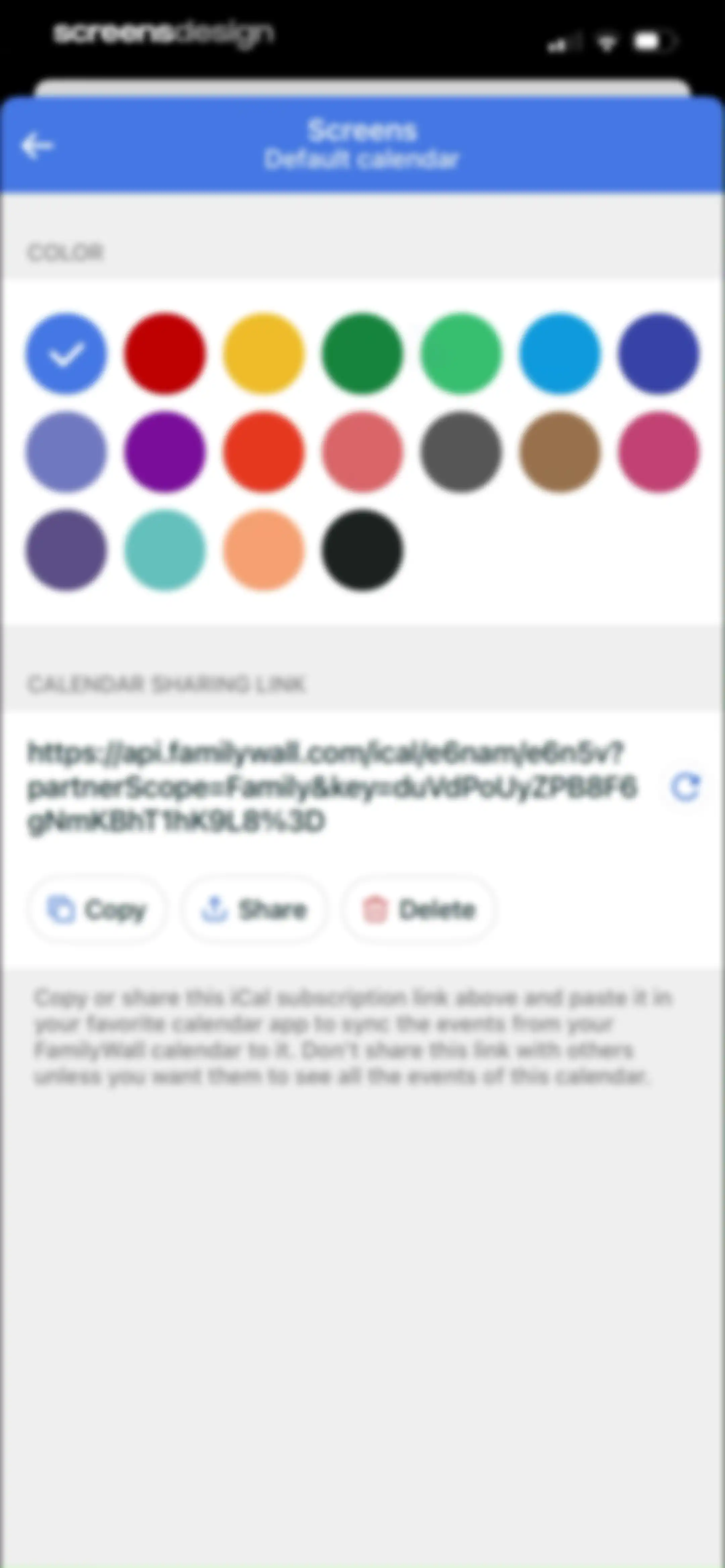 FamilyWall: Family Organizer screen 69