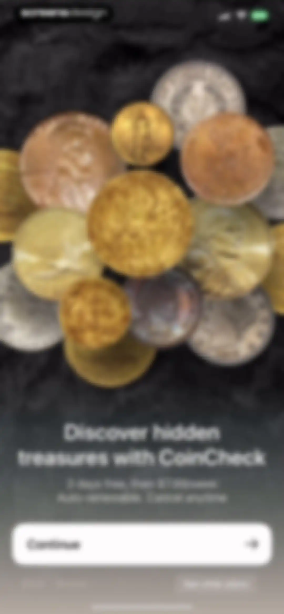 Coin Identifier - CoinCheck screen 8