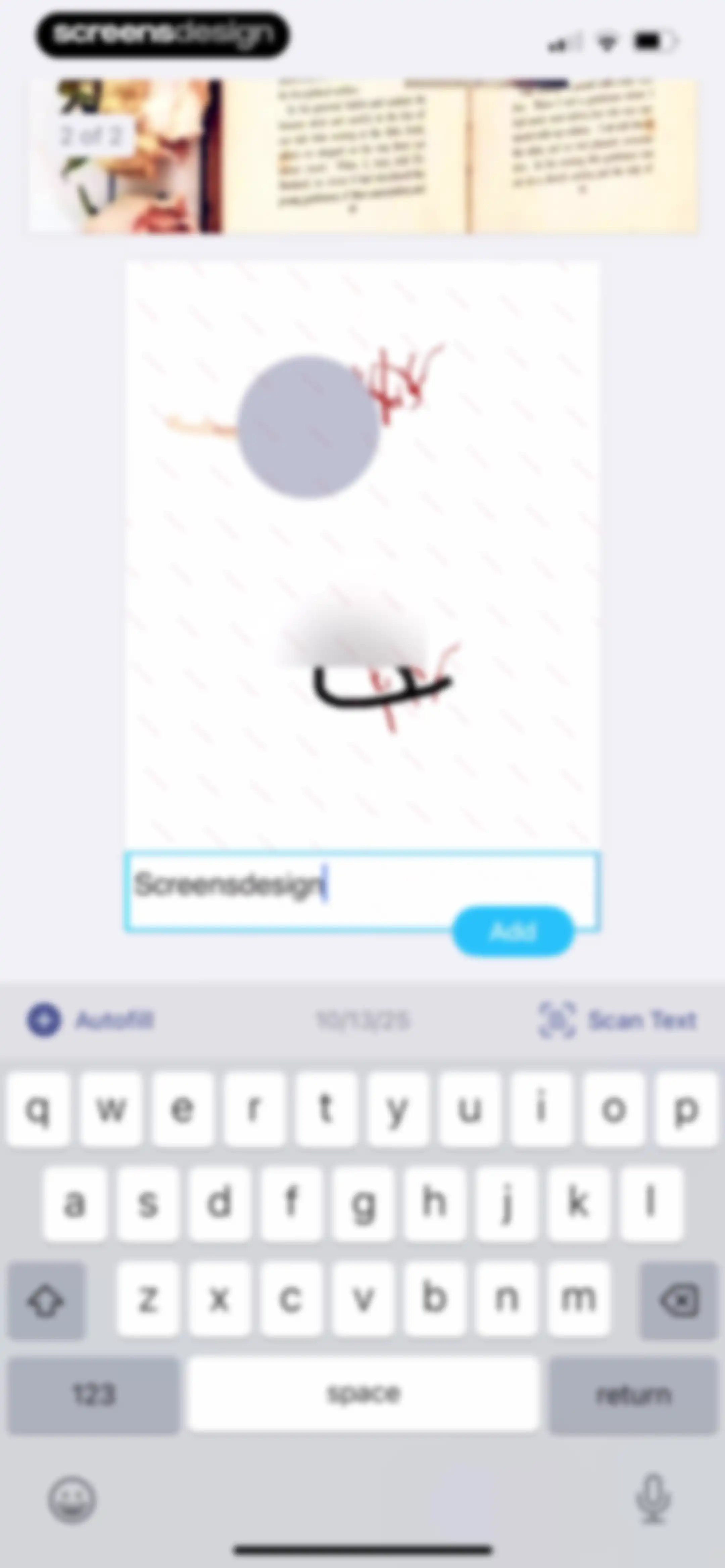 iScanner: PDF Document Scanner screen 98
