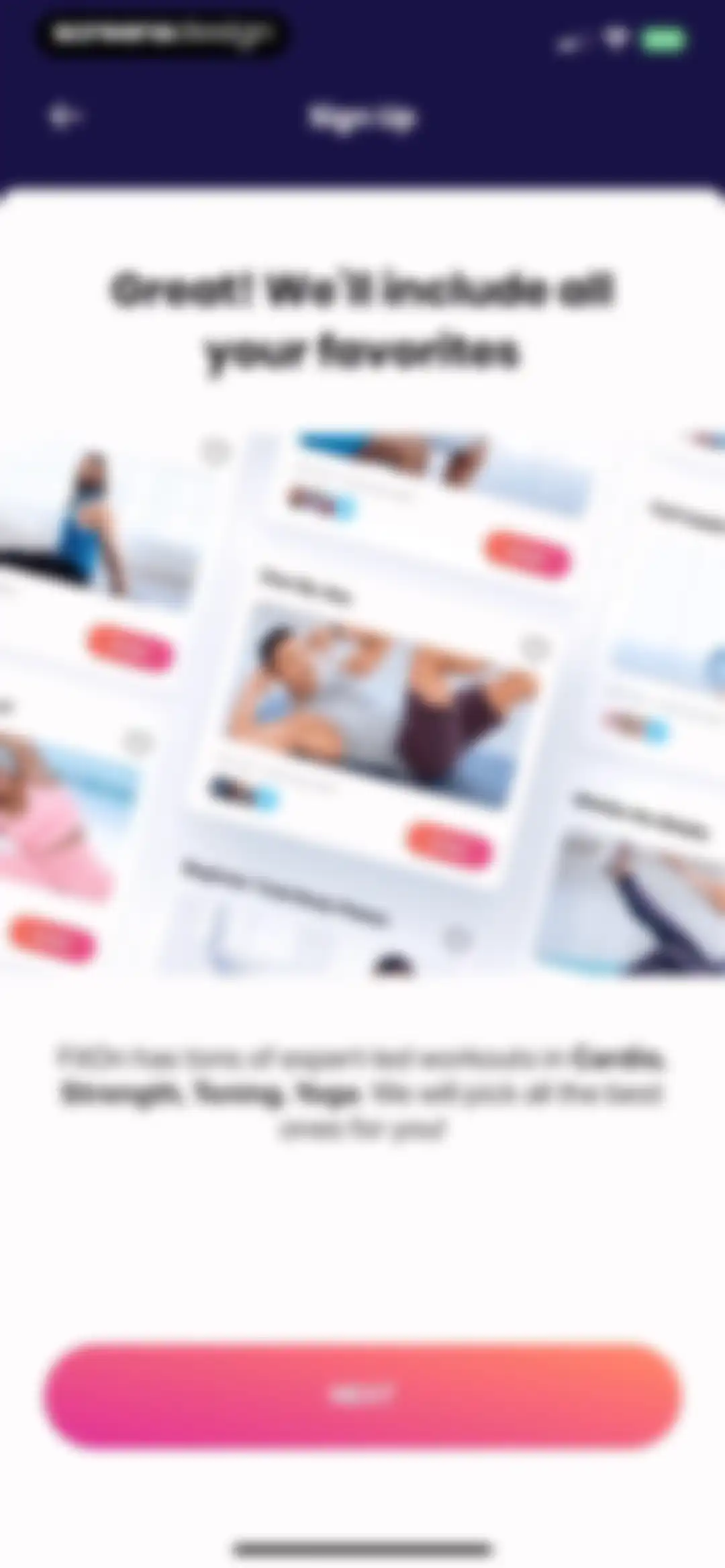 FitOn Workouts & Fitness Plans screen 18
