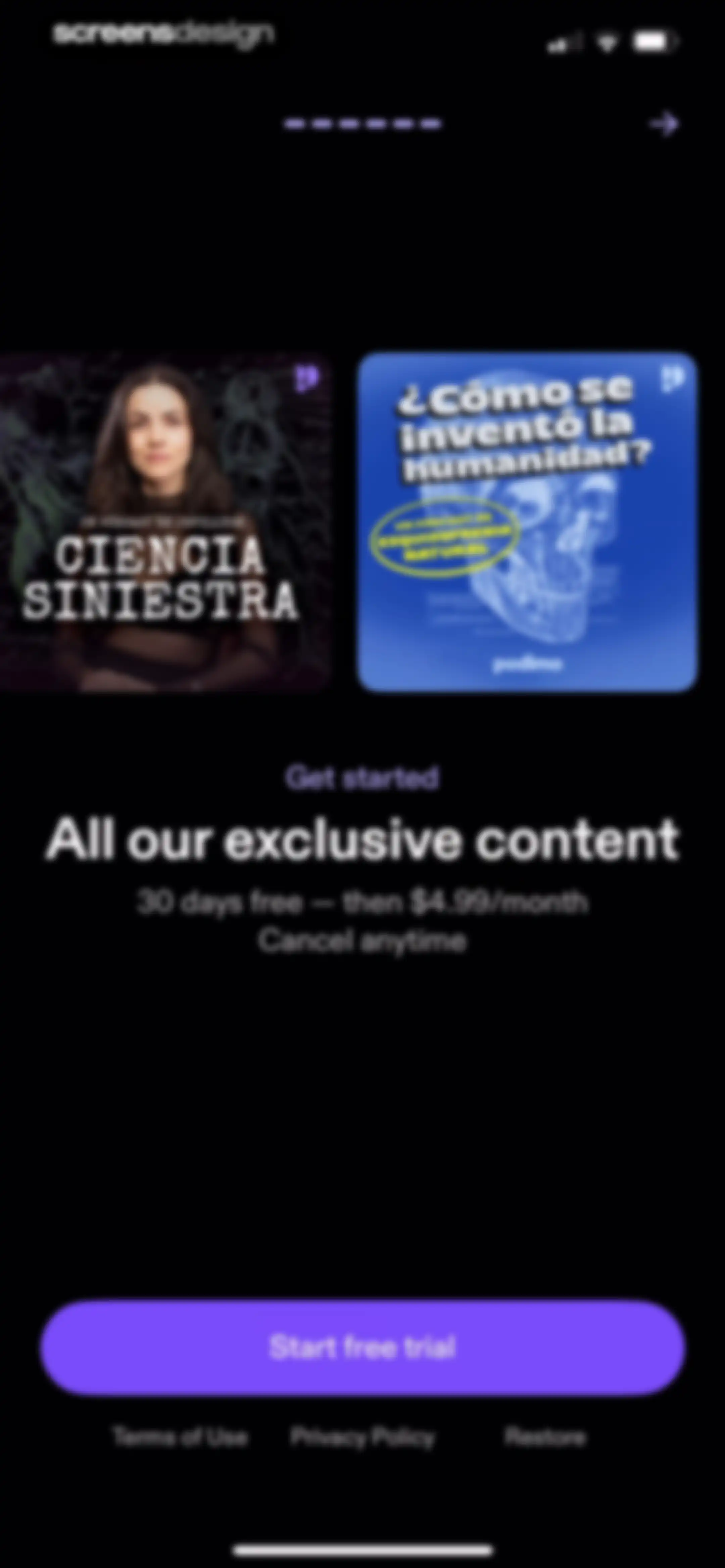 Podimo: Podcasts & audiobooks screen 14