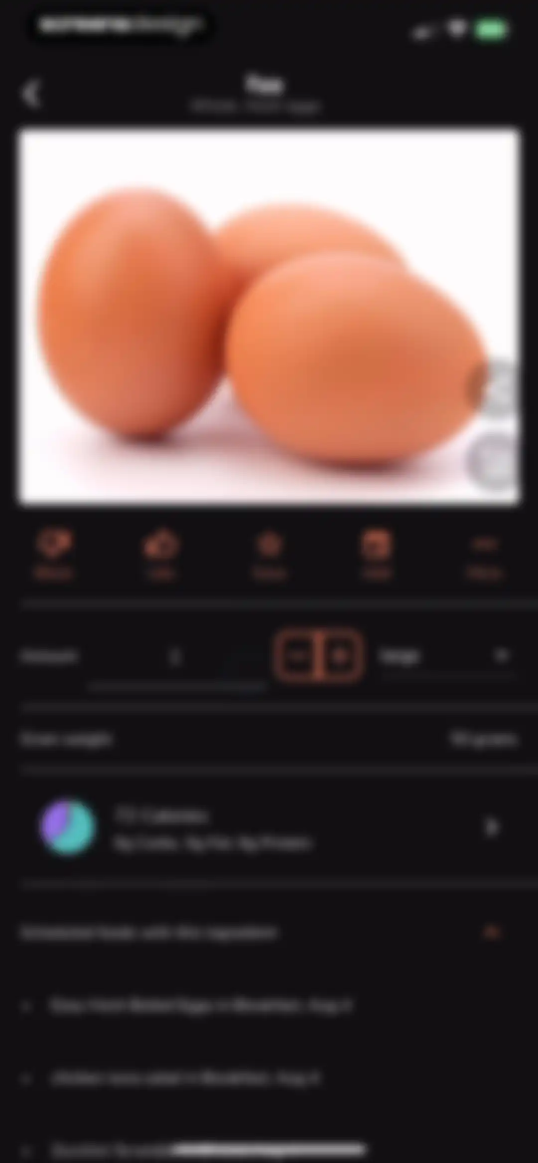 Eat This Much - Meal Planner screen 87