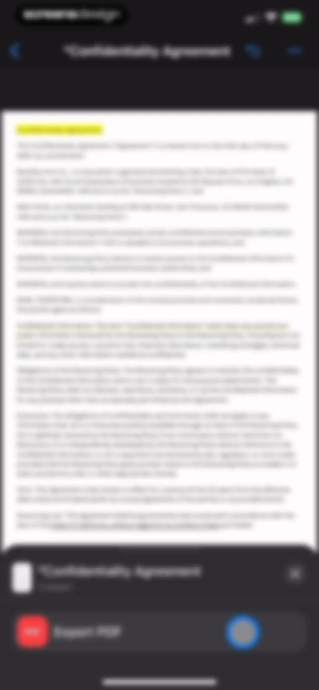 xScan : Document Scanner App screen 15