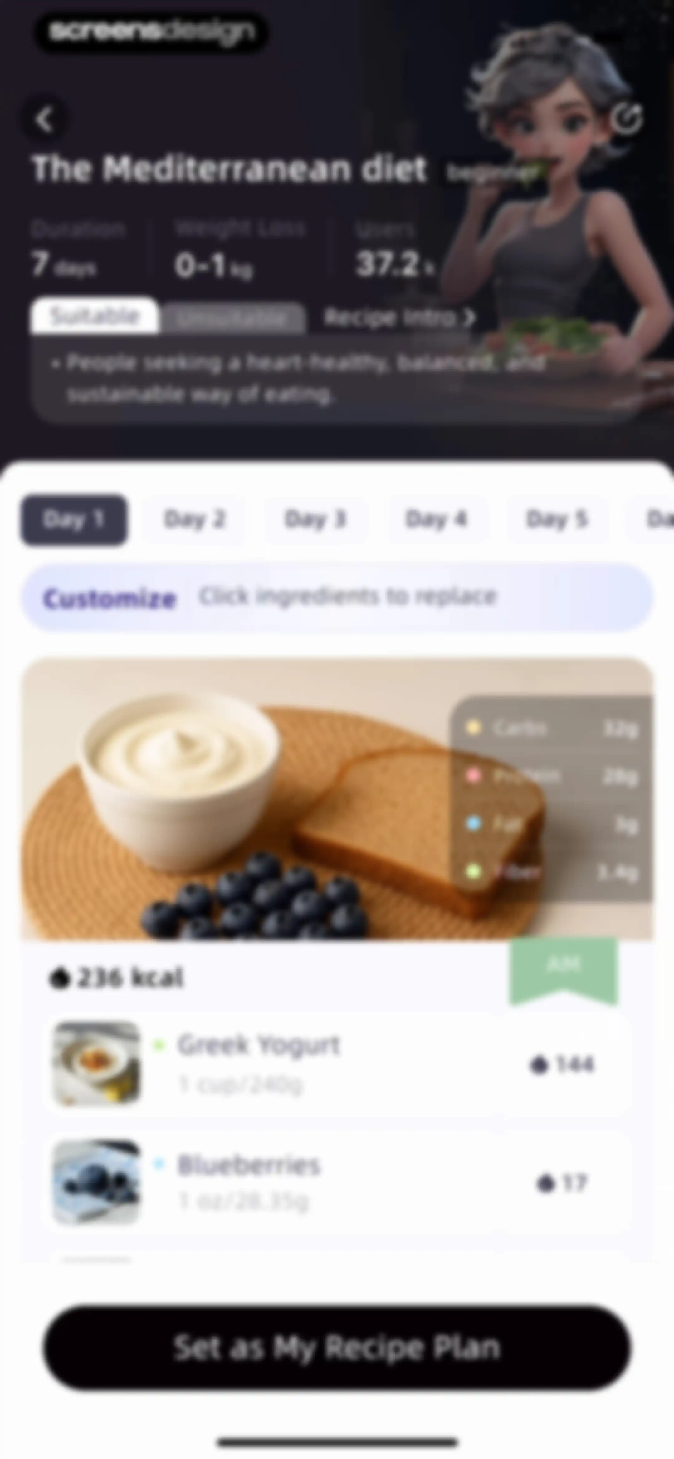 Calorie Tracker-CalorieMate screen 159