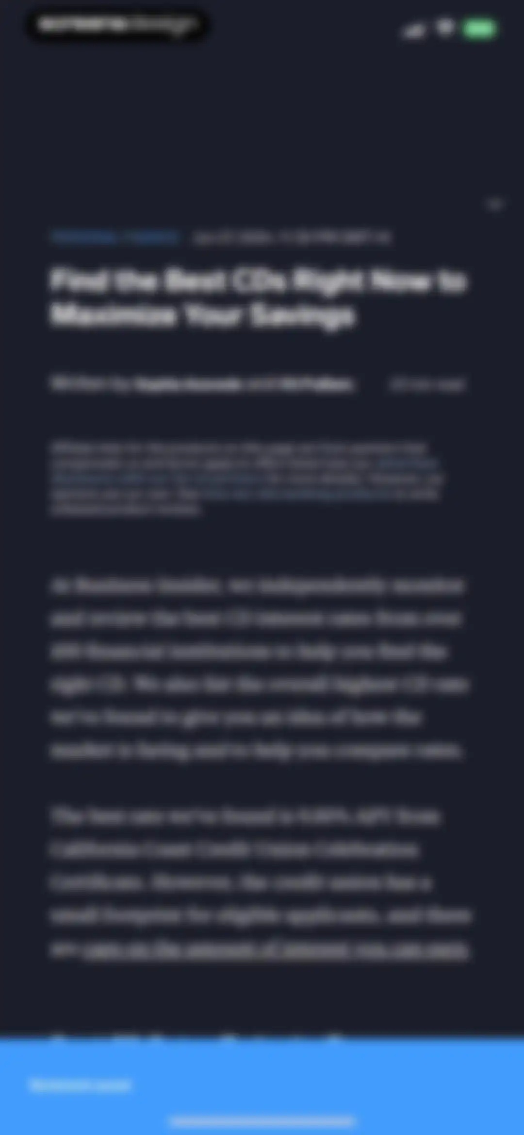 Business Insider: News & more screen 12