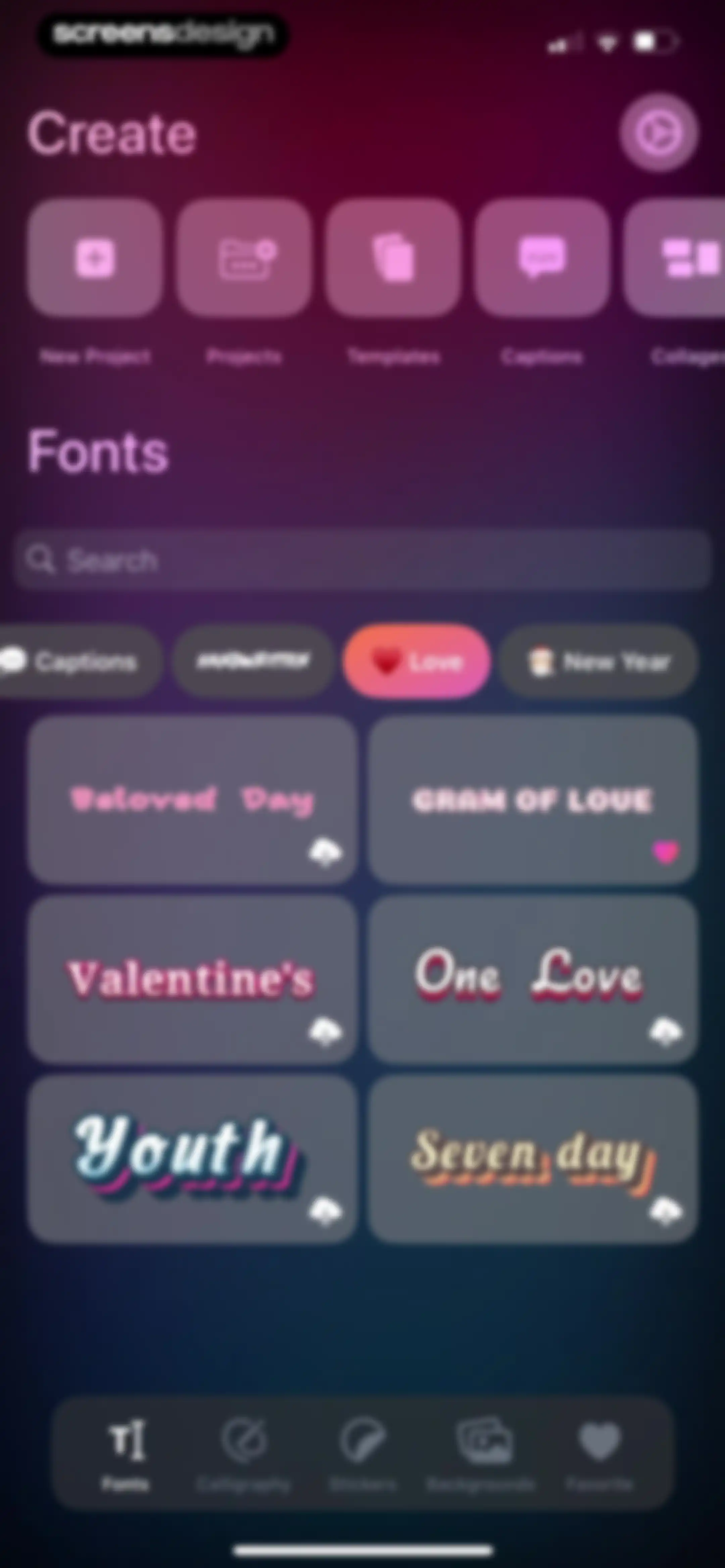 Leto: Font for Instagram Story screen 16