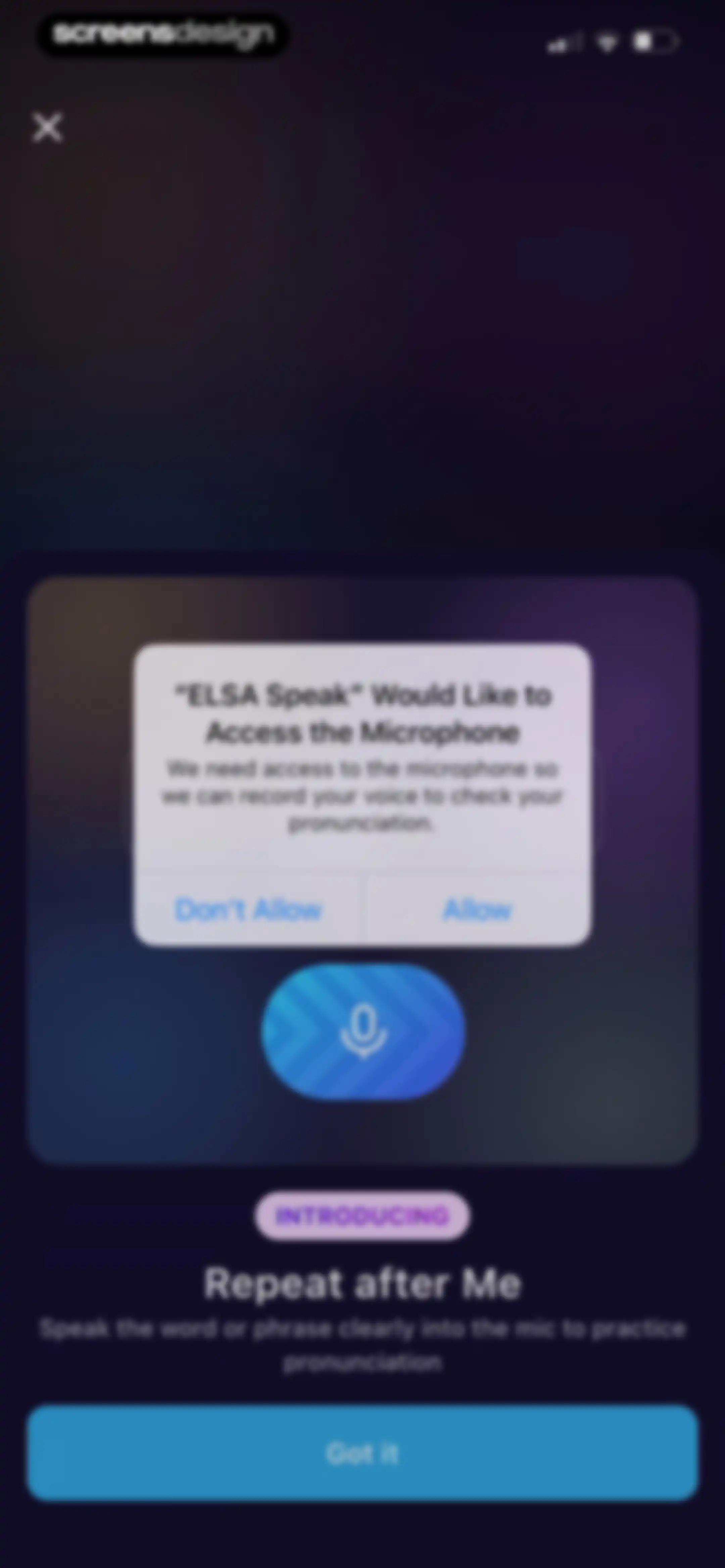 ELSA Speak - English Learning screen 75