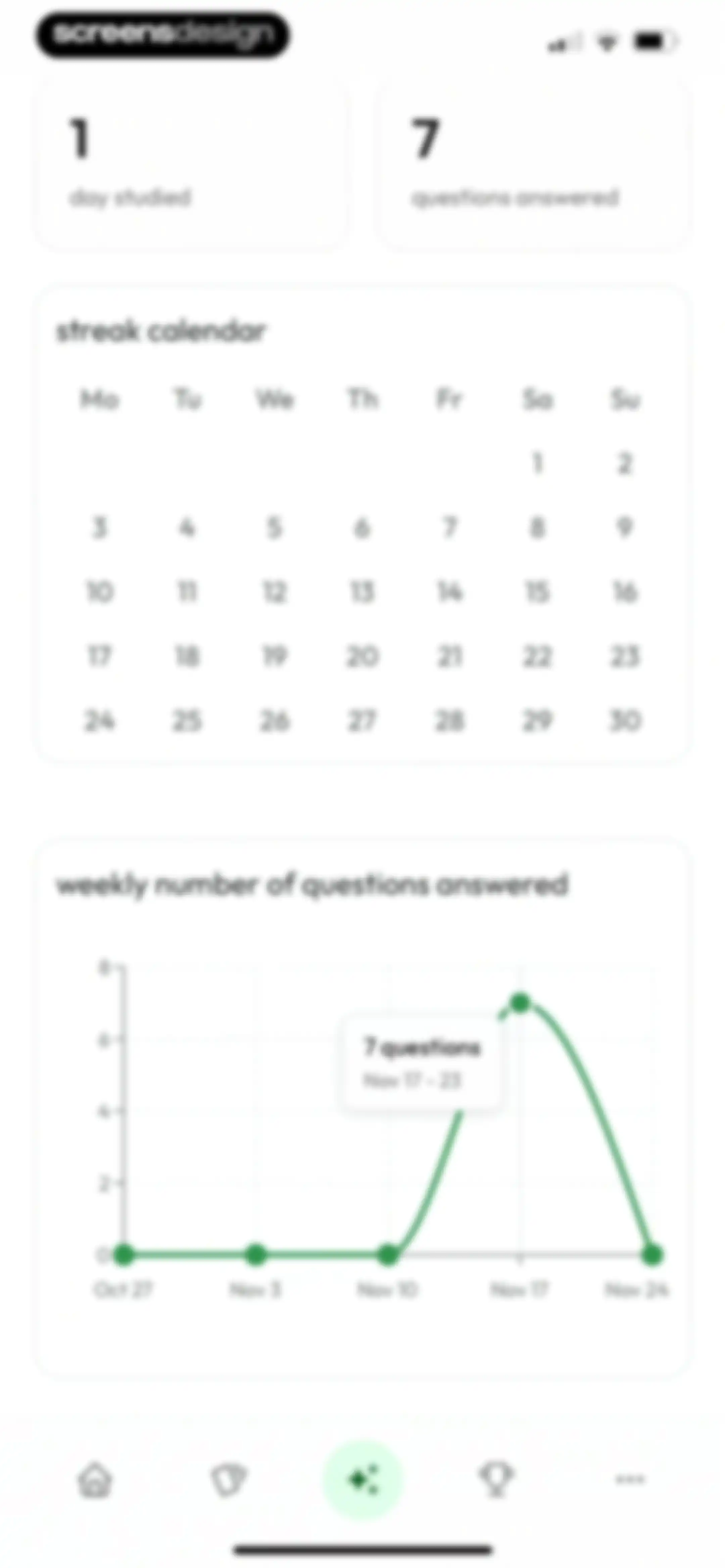 Jungle: AI Flashcards & Quiz screen 54