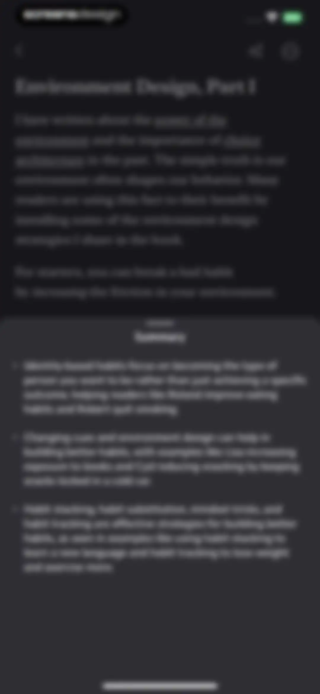 Matter: Reading App screen 41