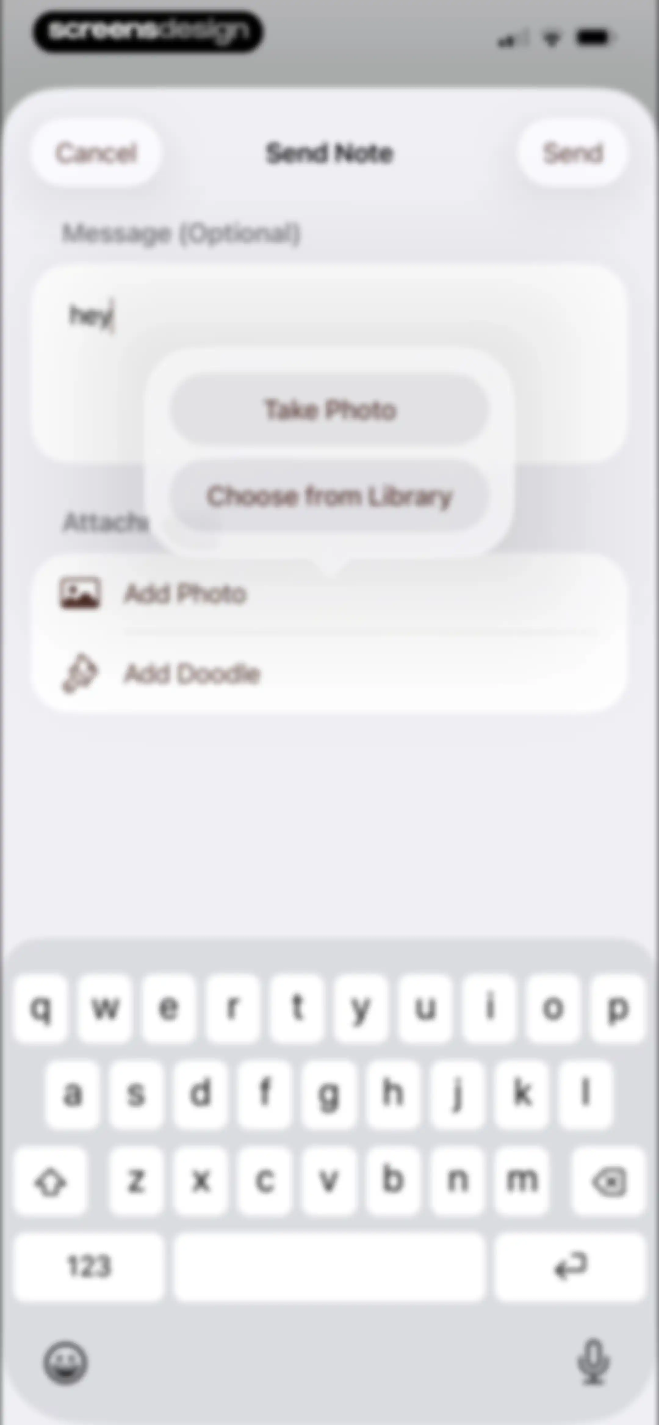 lovelee couples: love note app screen 85