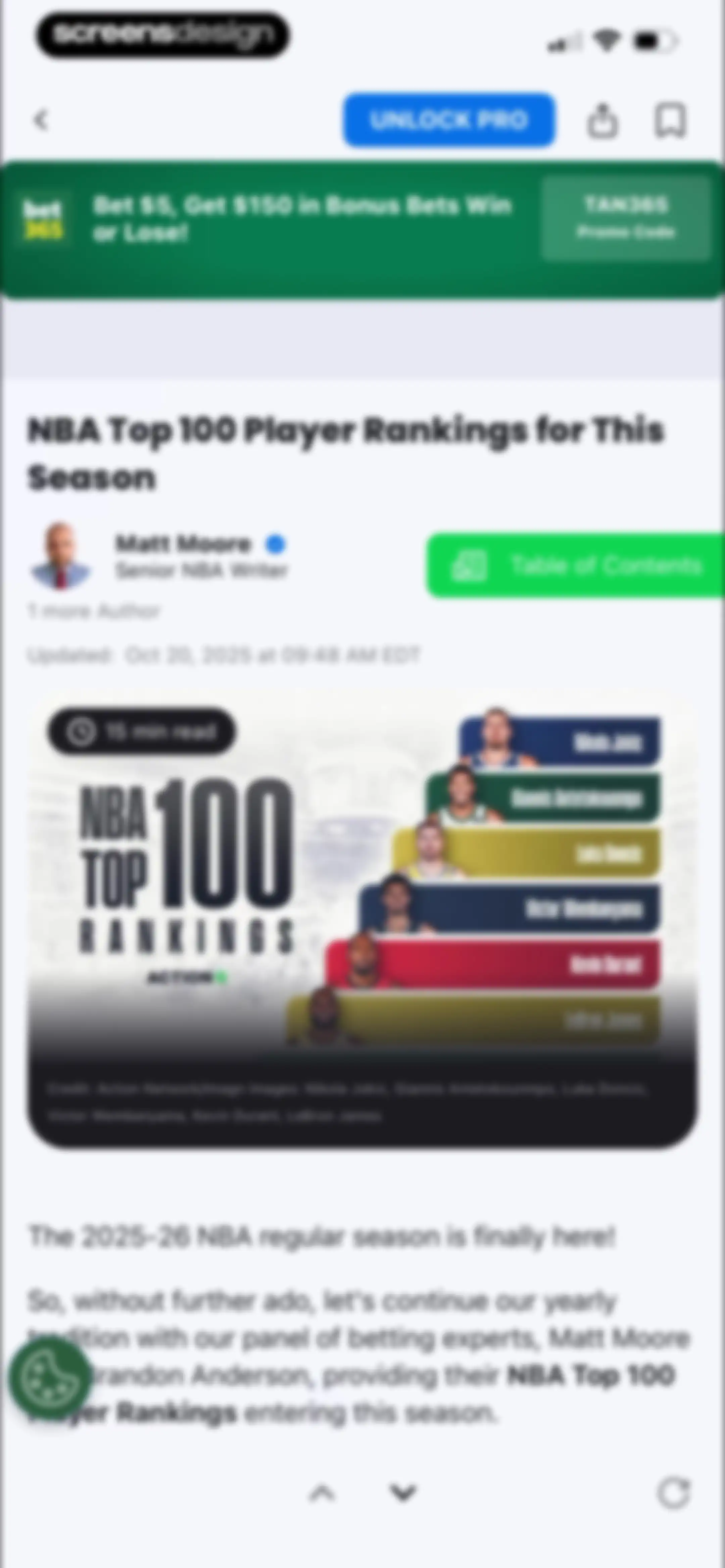 Action Network: Sports Betting screen 55