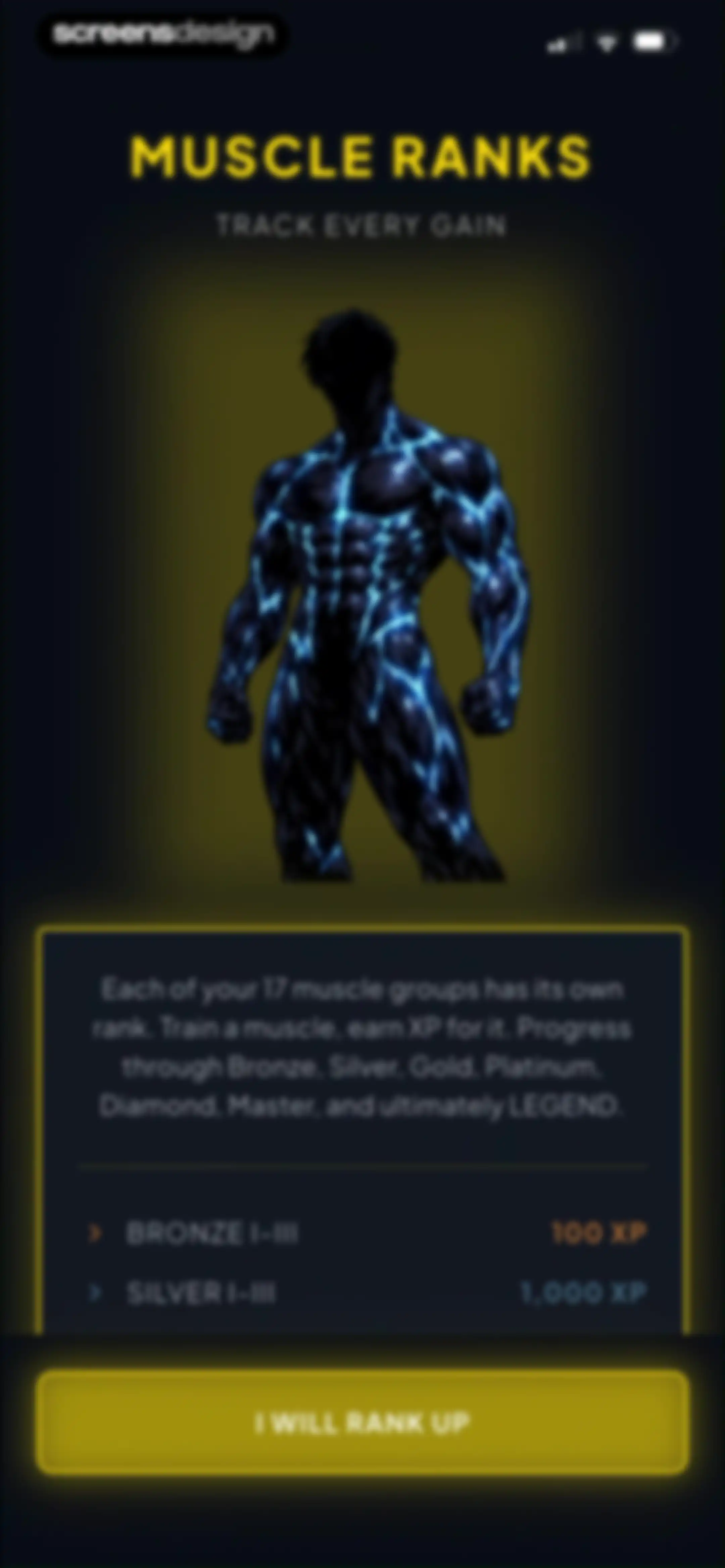 GymLevels: Ranked Gym Workouts screen 30
