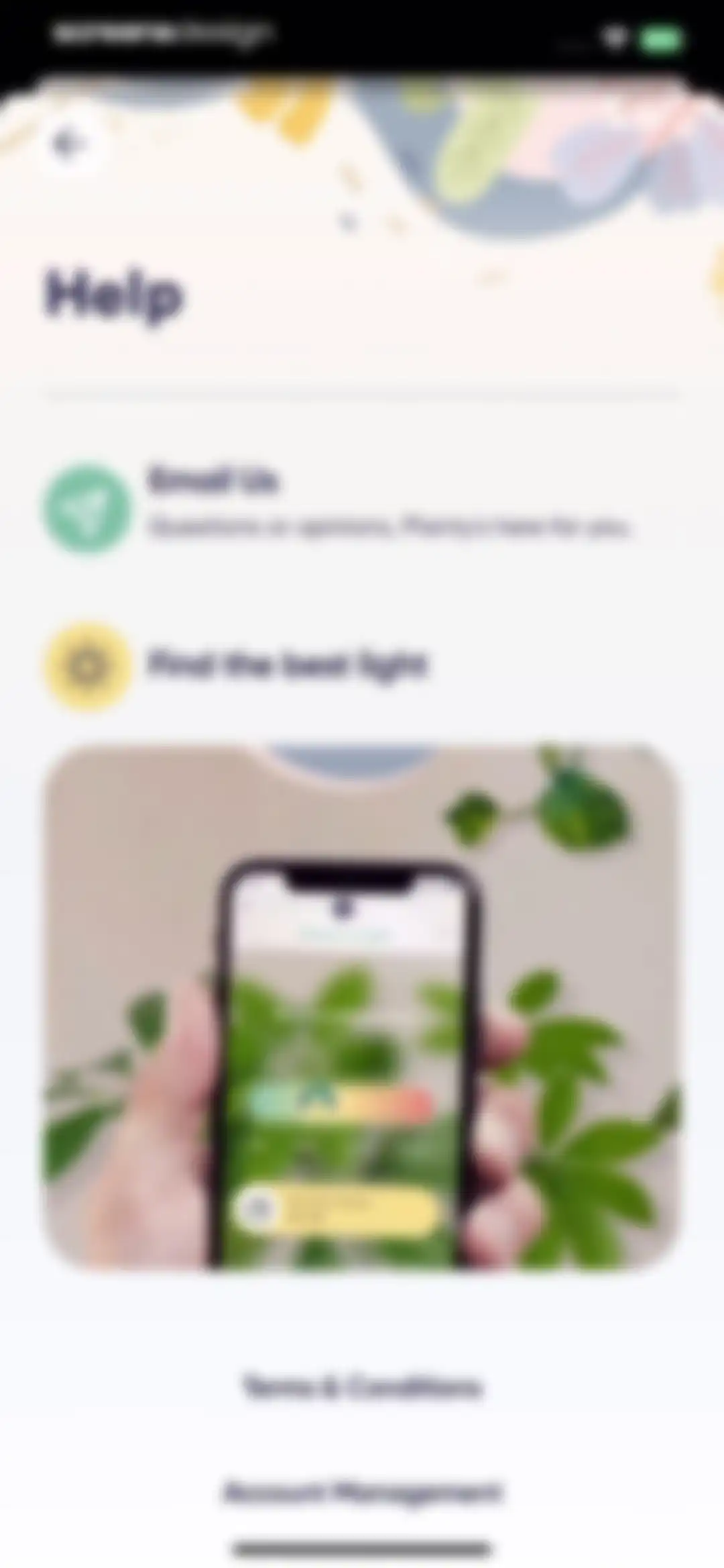 Plant Identifier, Care: Planty screen 70