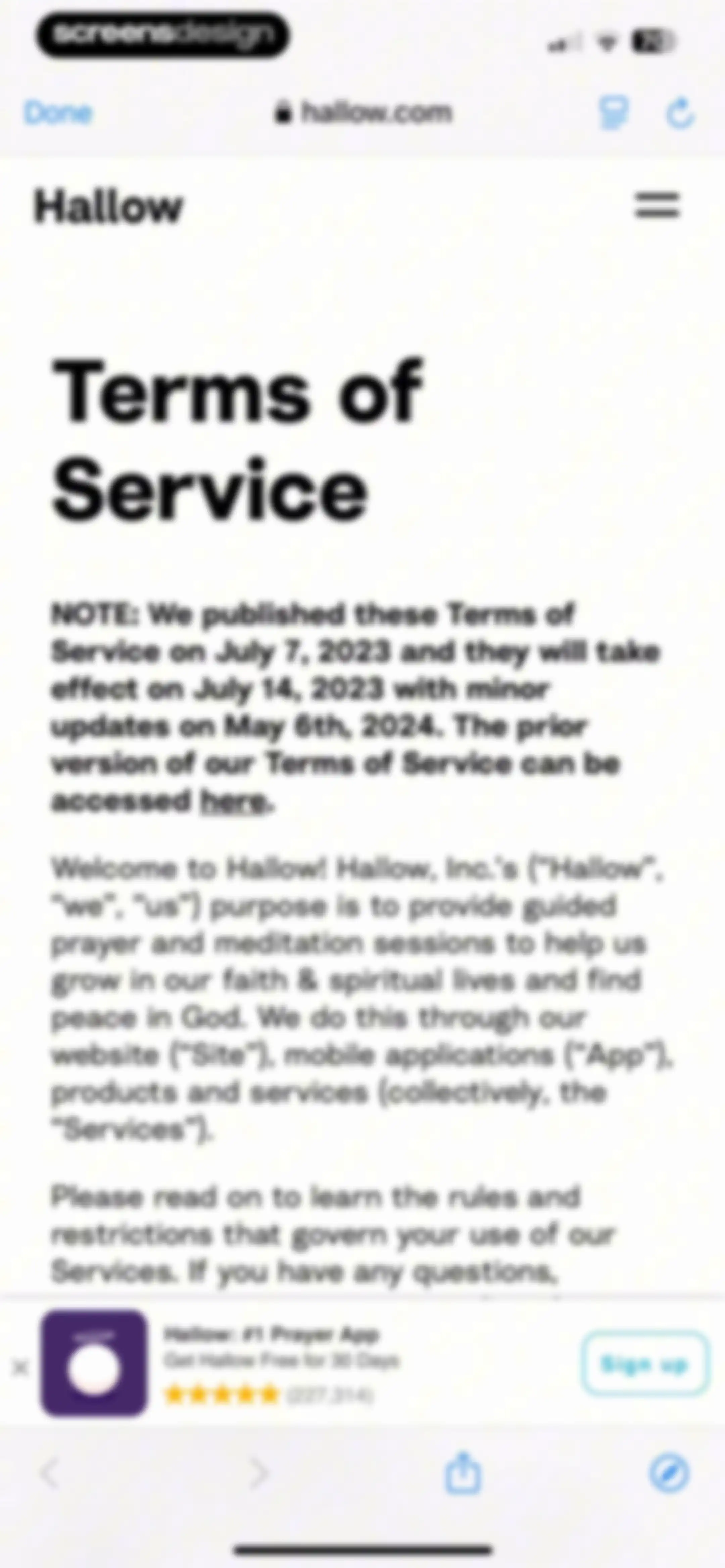 Hallow: Prayer & Meditation screen 207