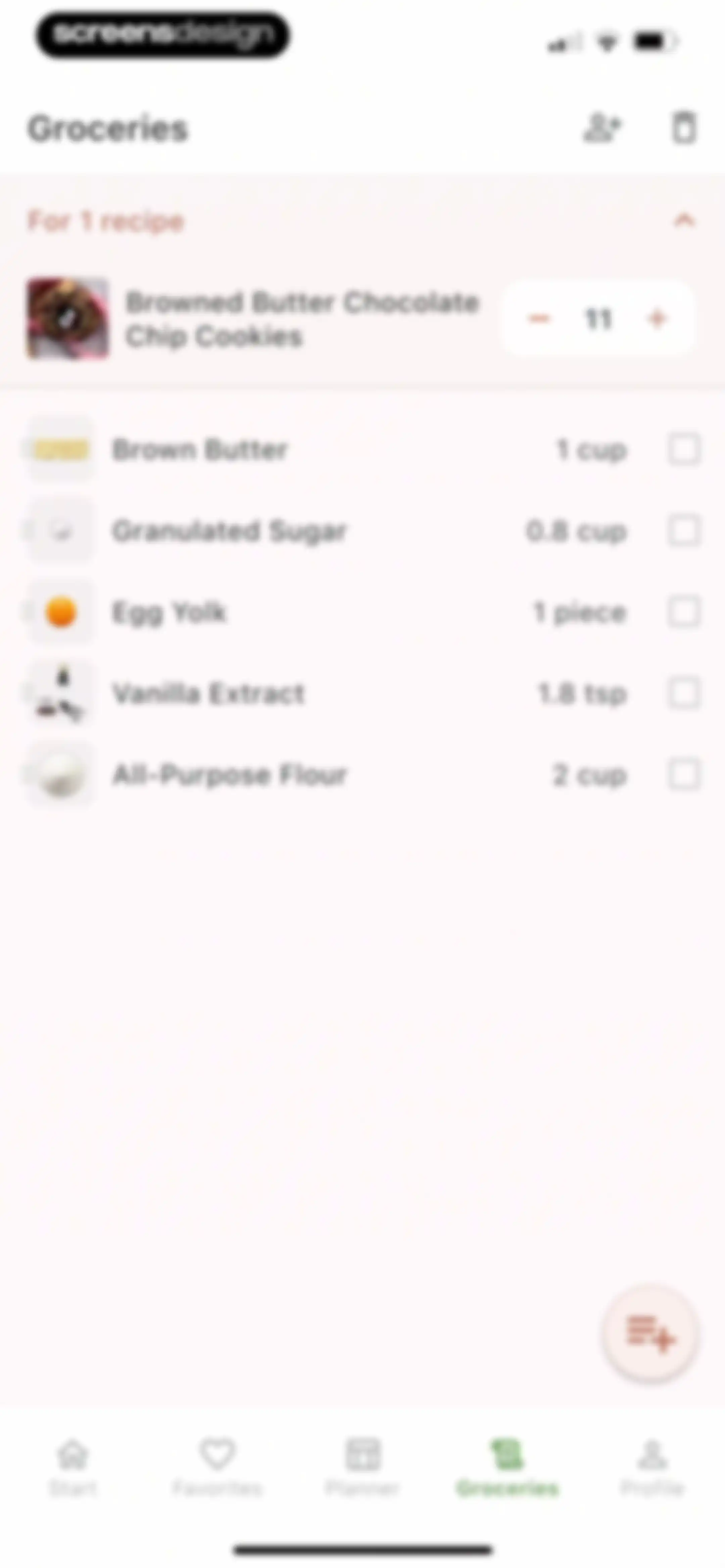 All My Meals - Keep Recipes screen 97