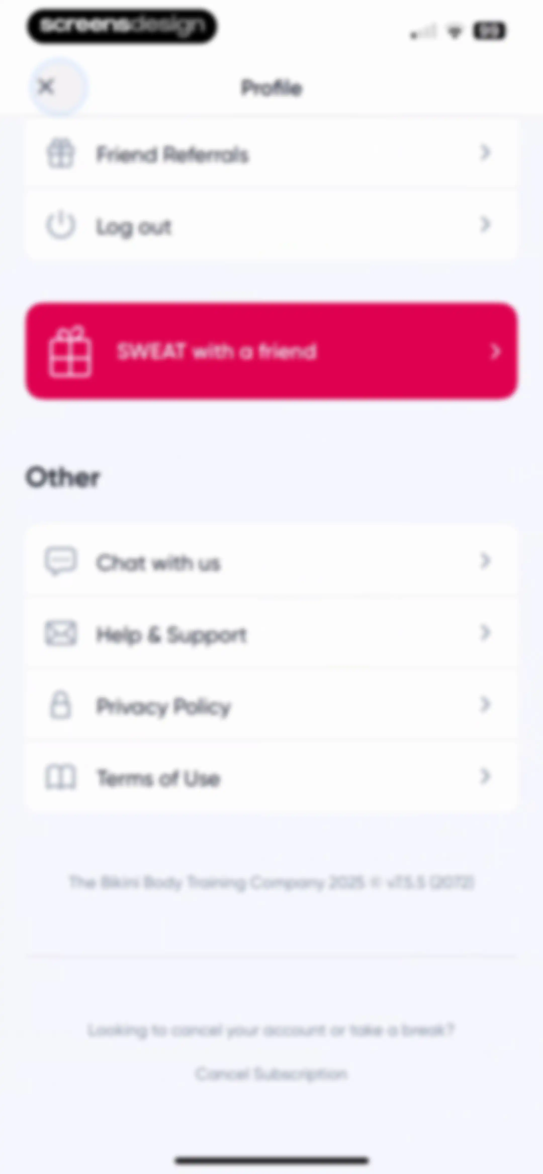Sweat: Fitness App For Women screen 197